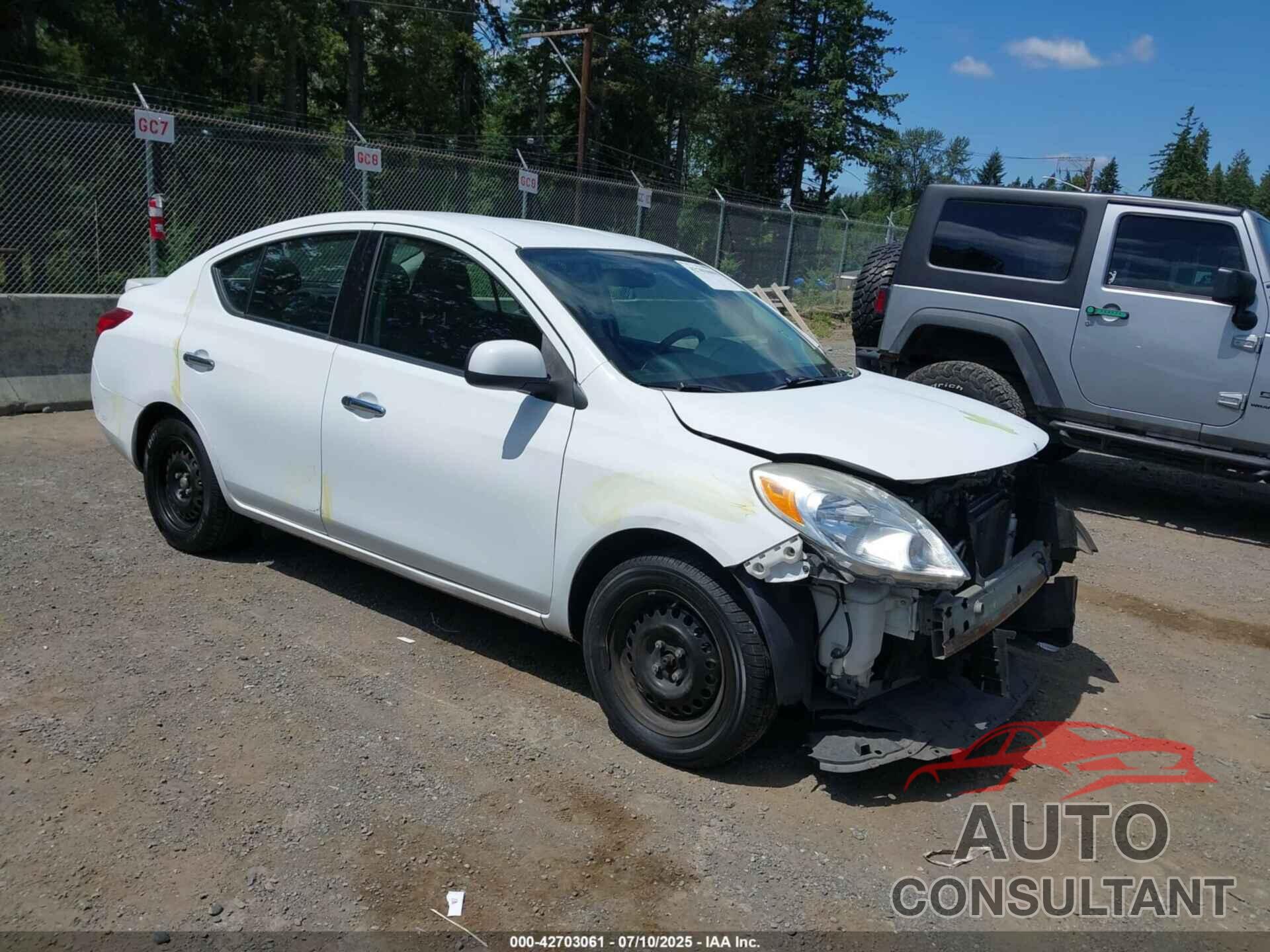 NISSAN VERSA 2014 - 3N1CN7AP4EL825586