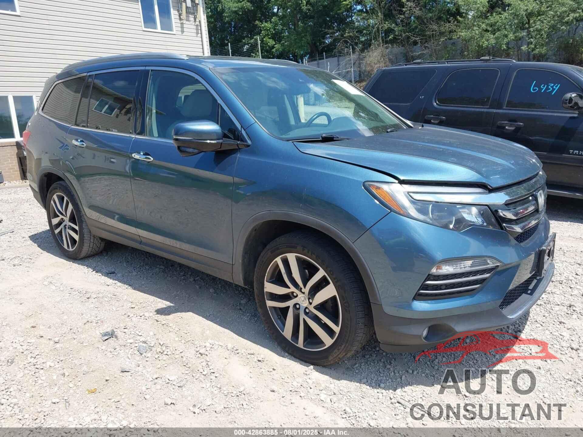 HONDA PILOT 2016 - 5FNYF6H9XGB022221