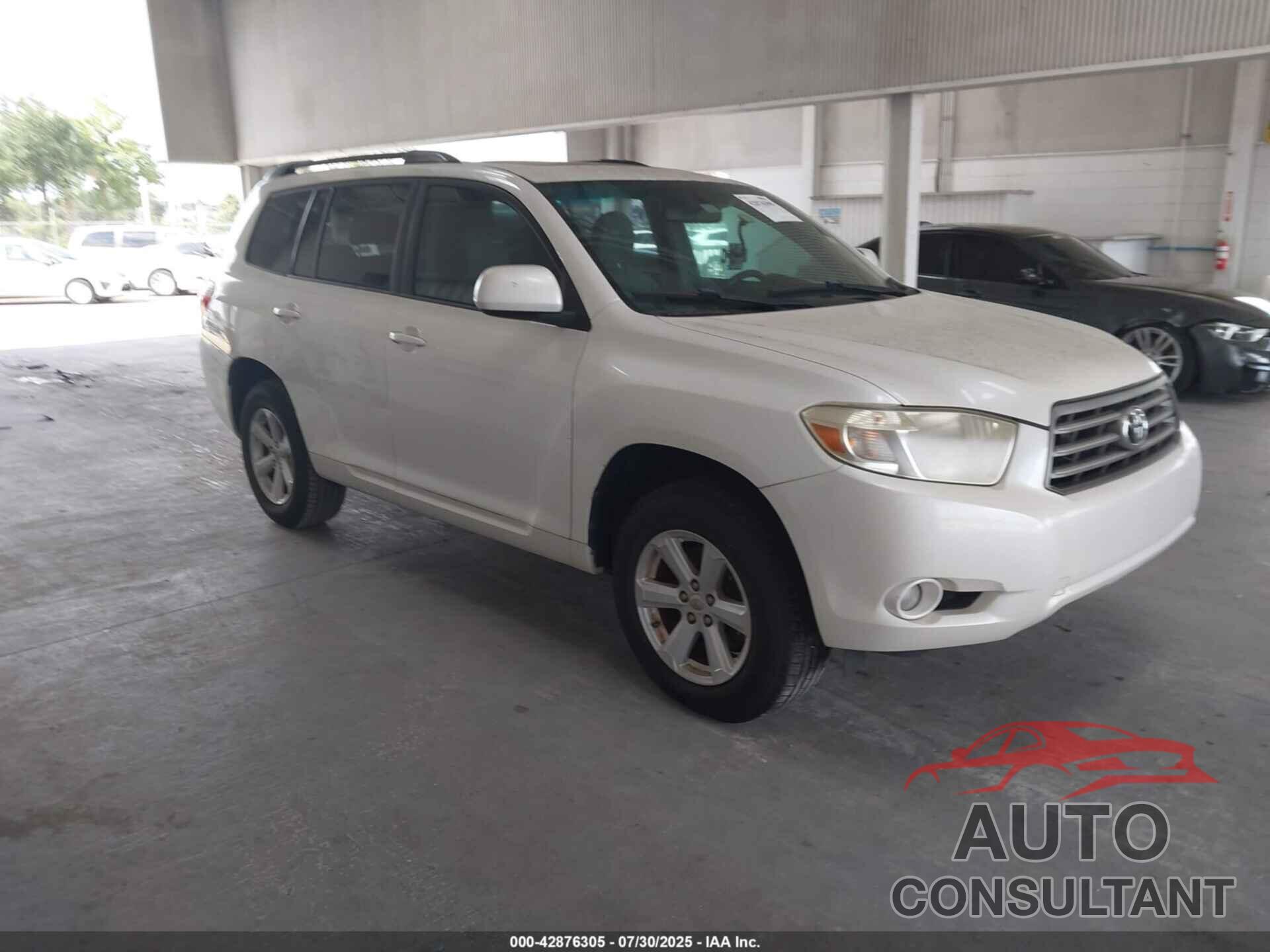TOYOTA HIGHLANDER 2010 - 5TDKK3EH4AS012119