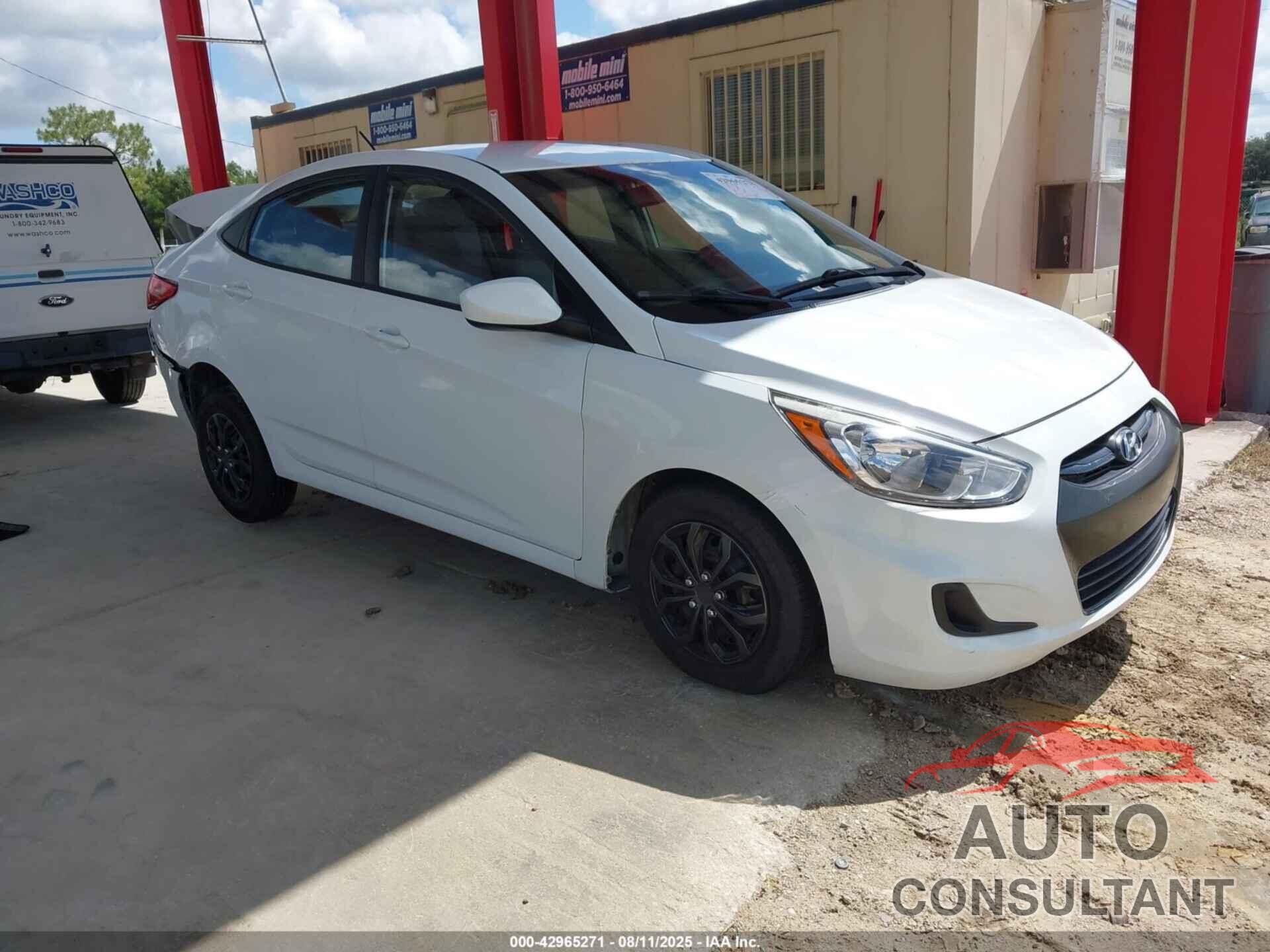 HYUNDAI ACCENT 2016 - KMHCT4AE9GU134526