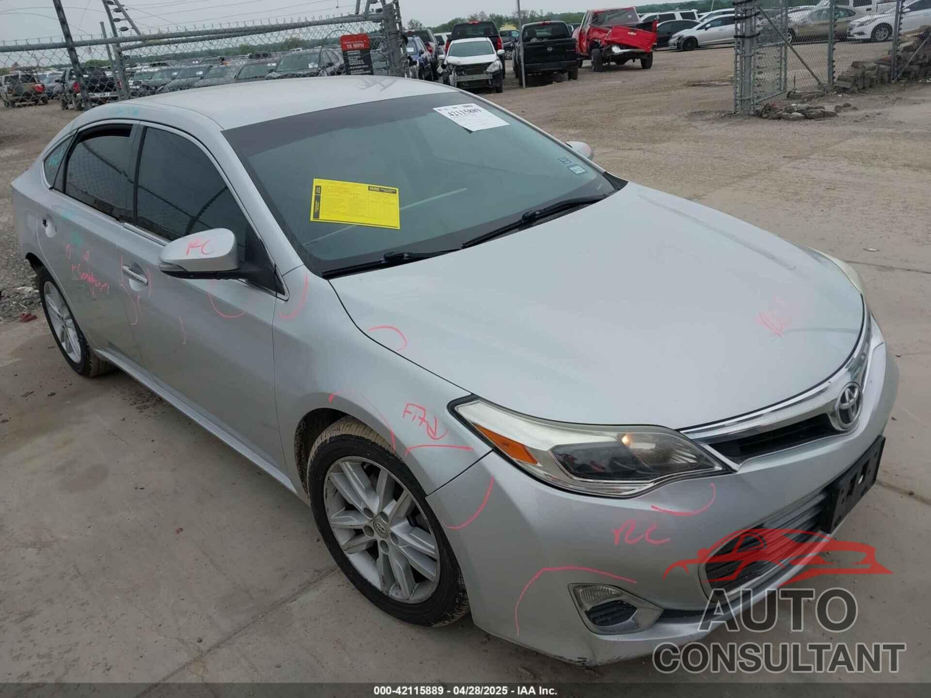 TOYOTA AVALON 2014 - 4T1BK1EB2EU079380
