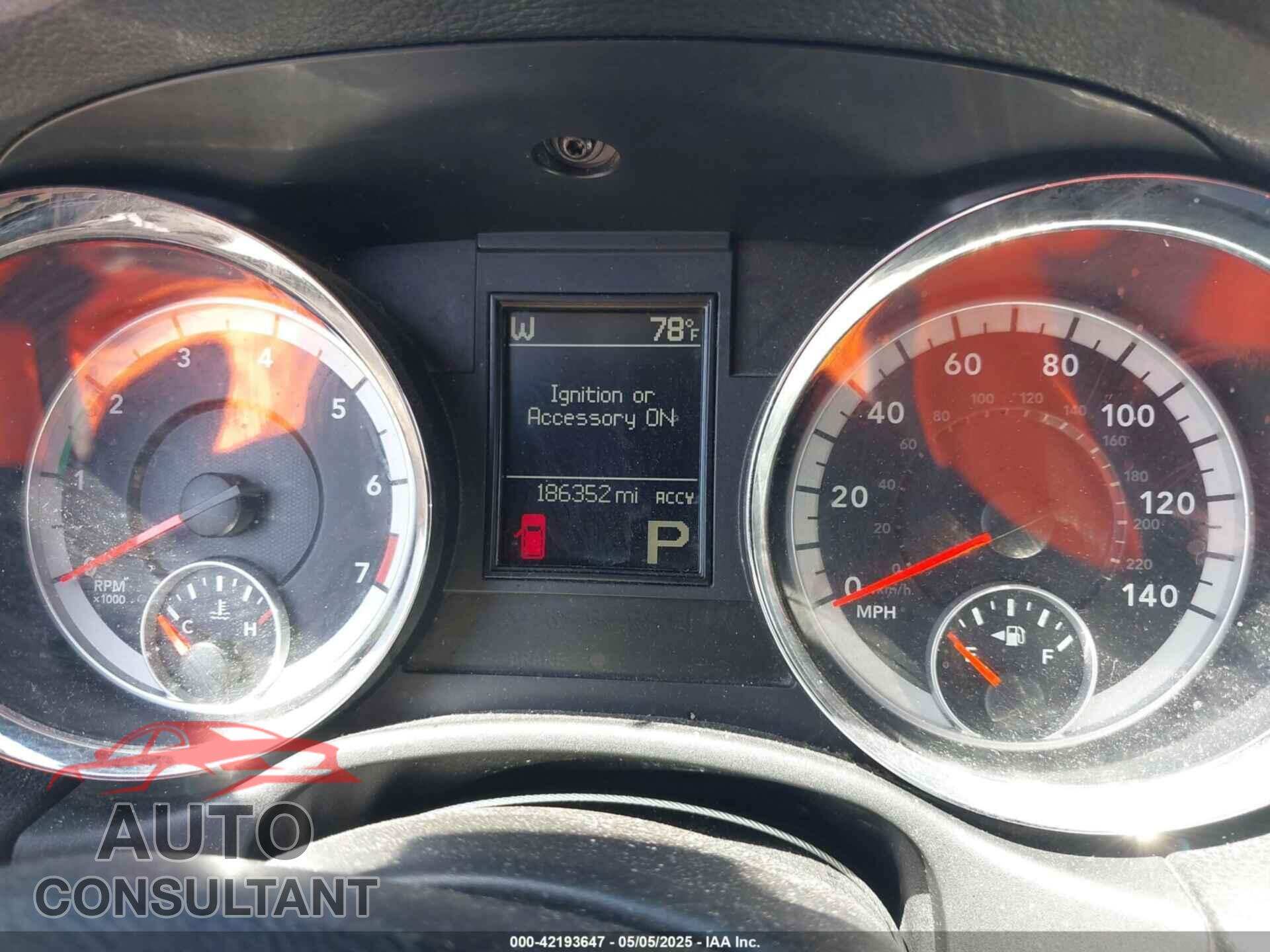 DODGE DURANGO 2012 - 1C4RDJDG0CC337408