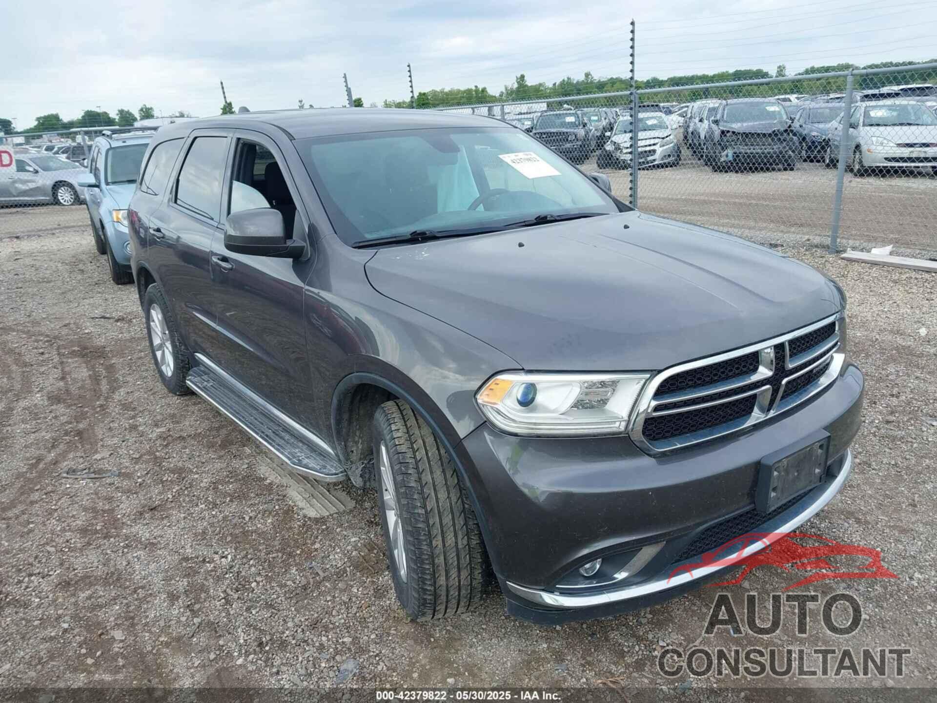 DODGE DURANGO 2015 - 1C4RDJAG6FC938587