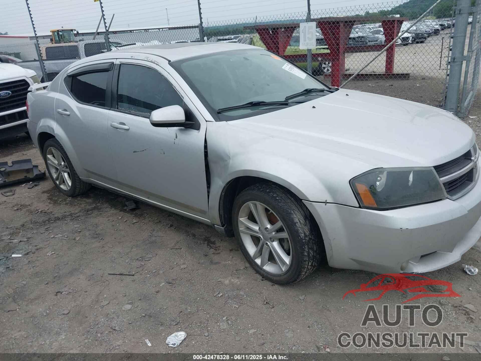 DODGE AVENGER 2010 - 1B3CC5FV0AN218501