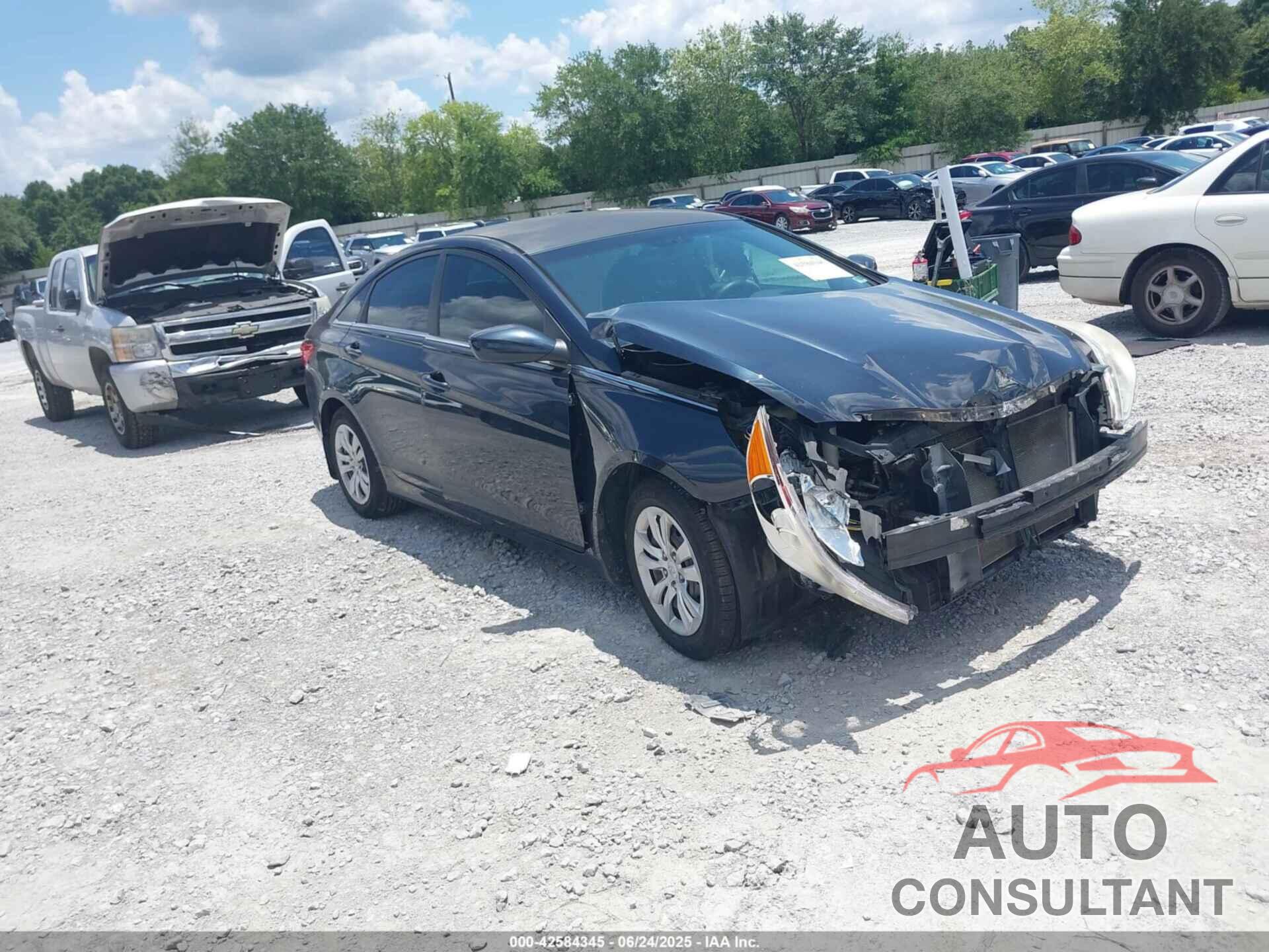 HYUNDAI SONATA 2012 - 5NPEB4AC7CH410527