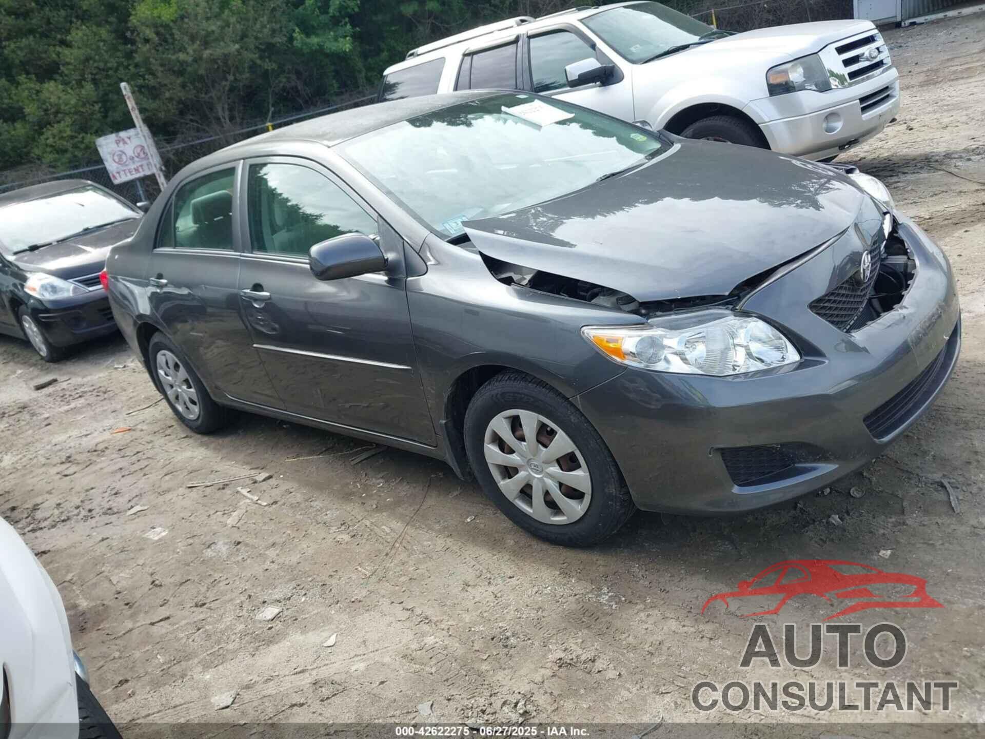 TOYOTA COROLLA 2009 - JTDBL40E39J046531
