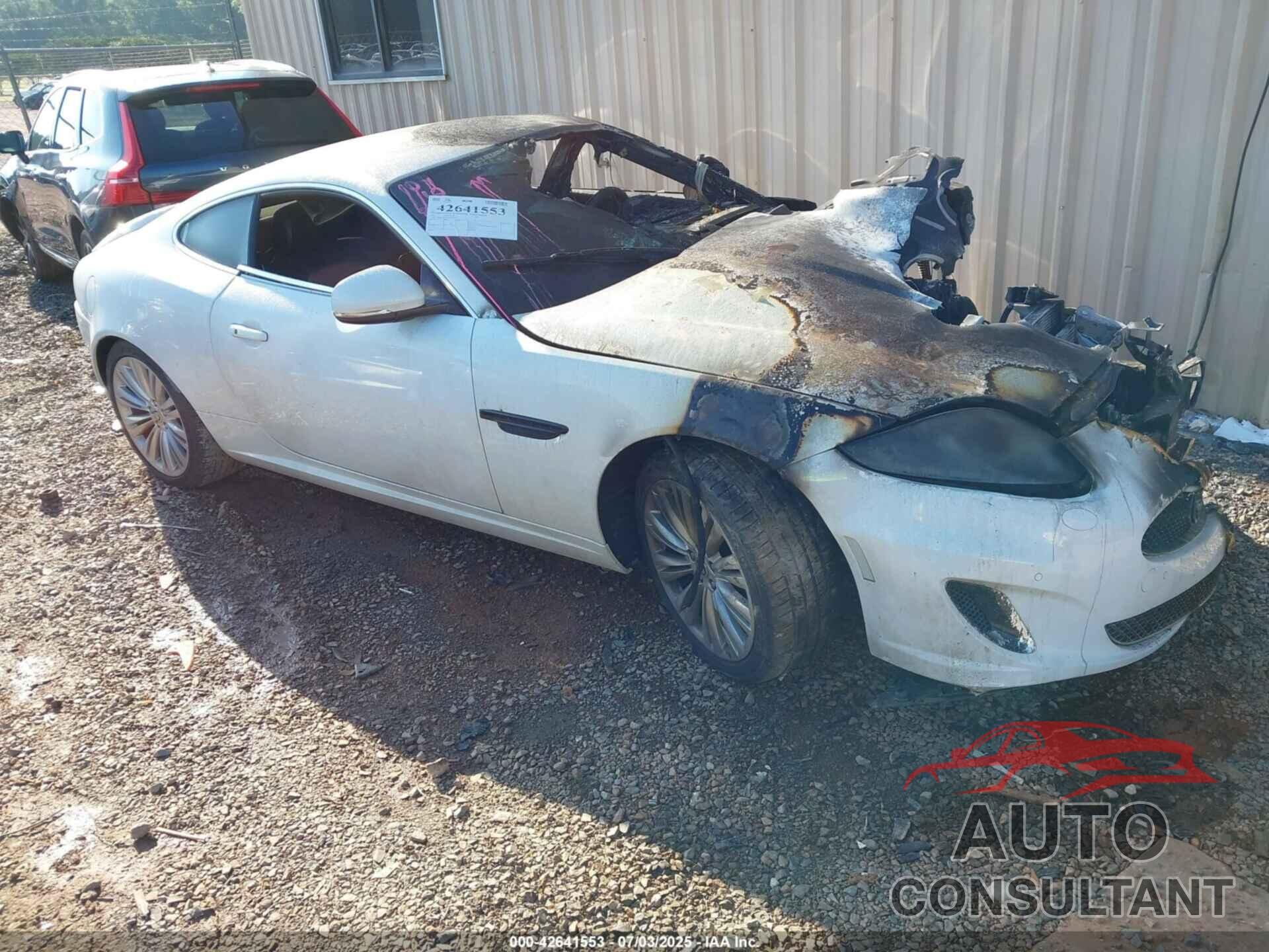 JAGUAR XK 2012 - SAJWA4FB4CLB48330