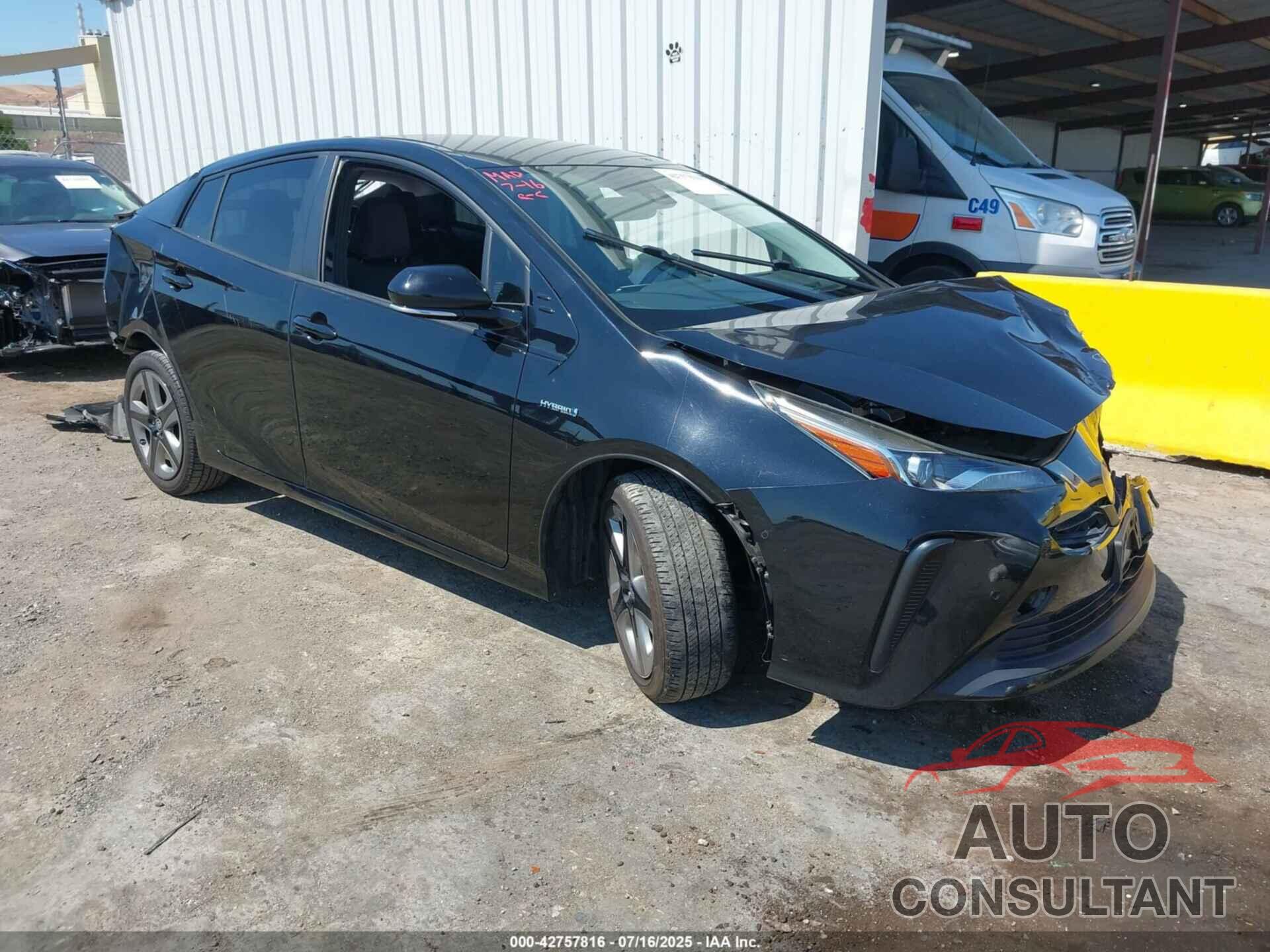 TOYOTA PRIUS 2019 - JTDKARFU1K3091298