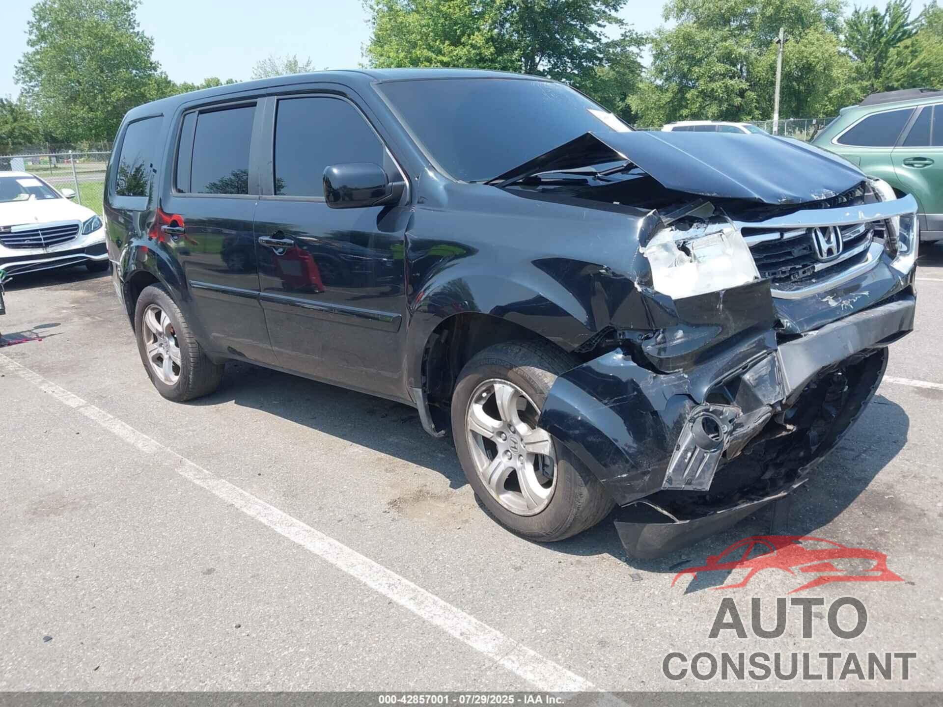 HONDA PILOT 2012 - 5FNYF4H41CB034695
