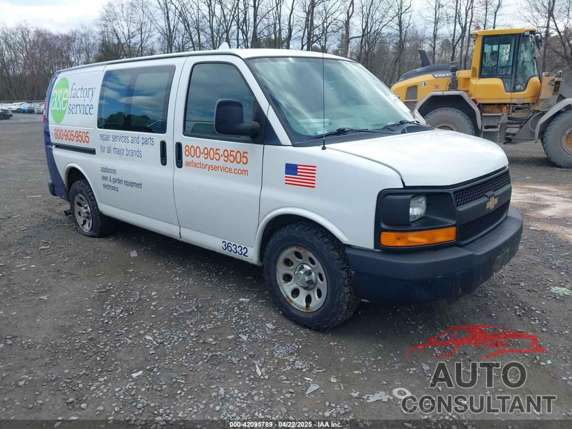 CHEVROLET EXPRESS 2013 - 1GCSGAFX0D1161608