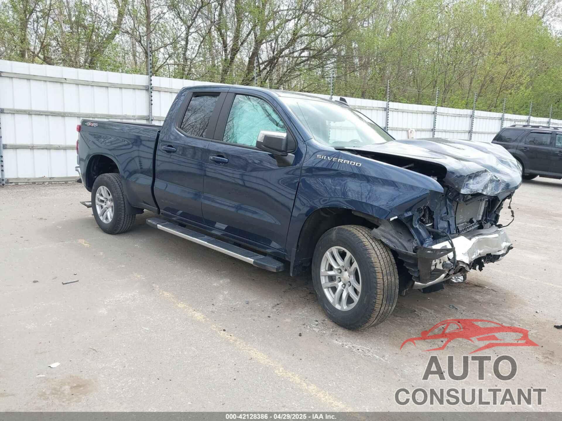 CHEVROLET SILVERADO 1500 2021 - 1GCRYJEK9MZ341902