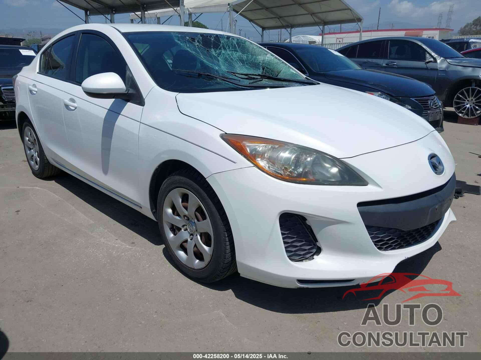 MAZDA MAZDA3 2012 - JM1BL1UF9C1522032