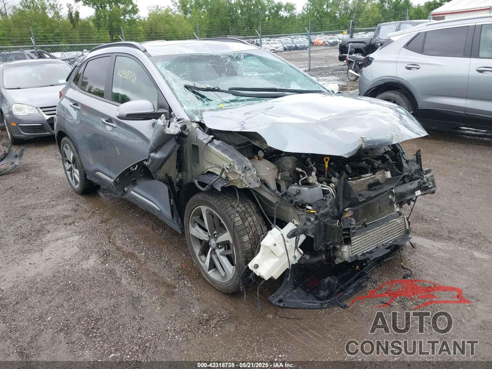HYUNDAI KONA 2021 - KM8K3CA53MU729261