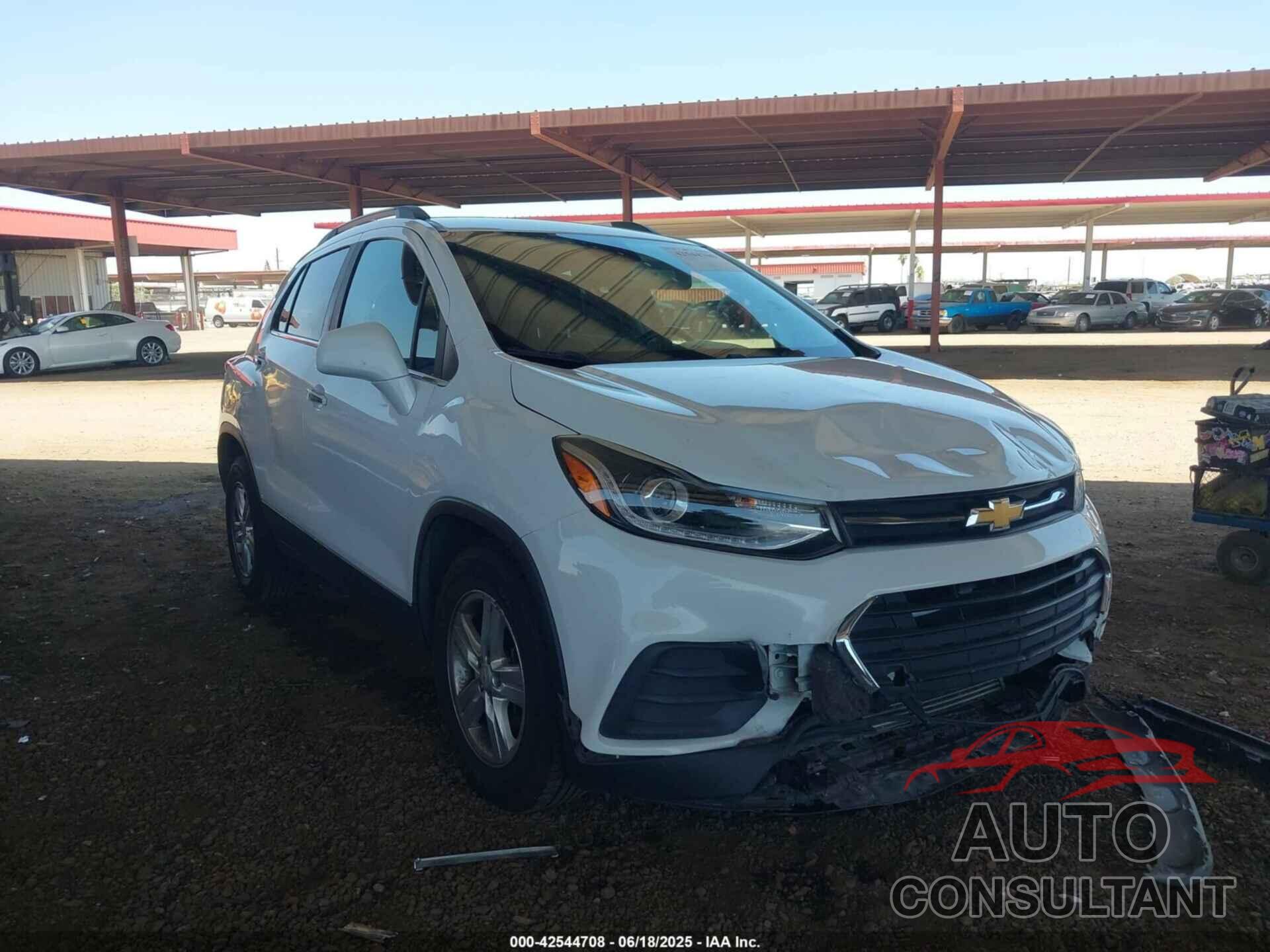 CHEVROLET TRAX 2018 - KL7CJLSB8JB509878