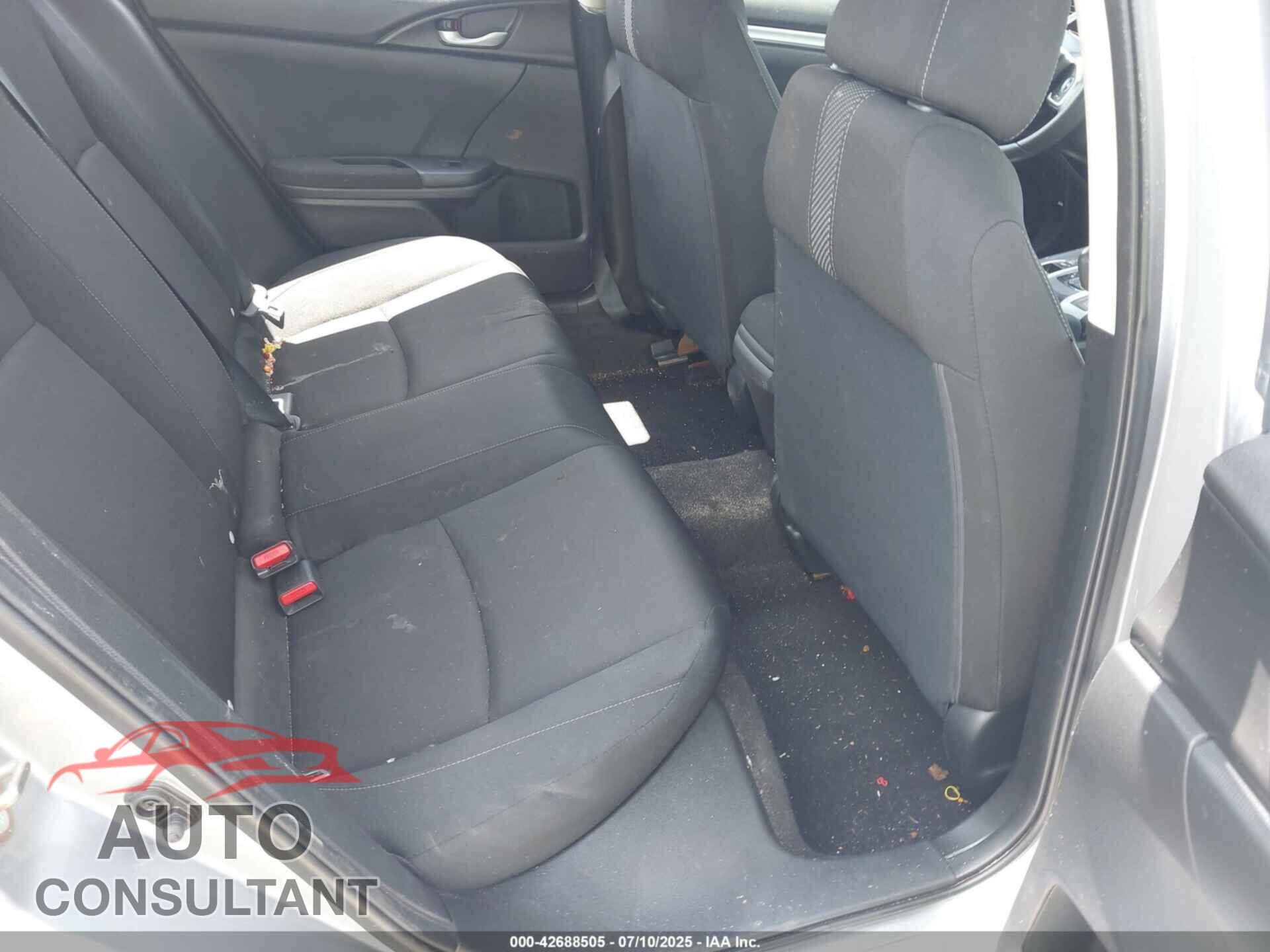 HONDA CIVIC 2017 - 19XFC2F55HE014060