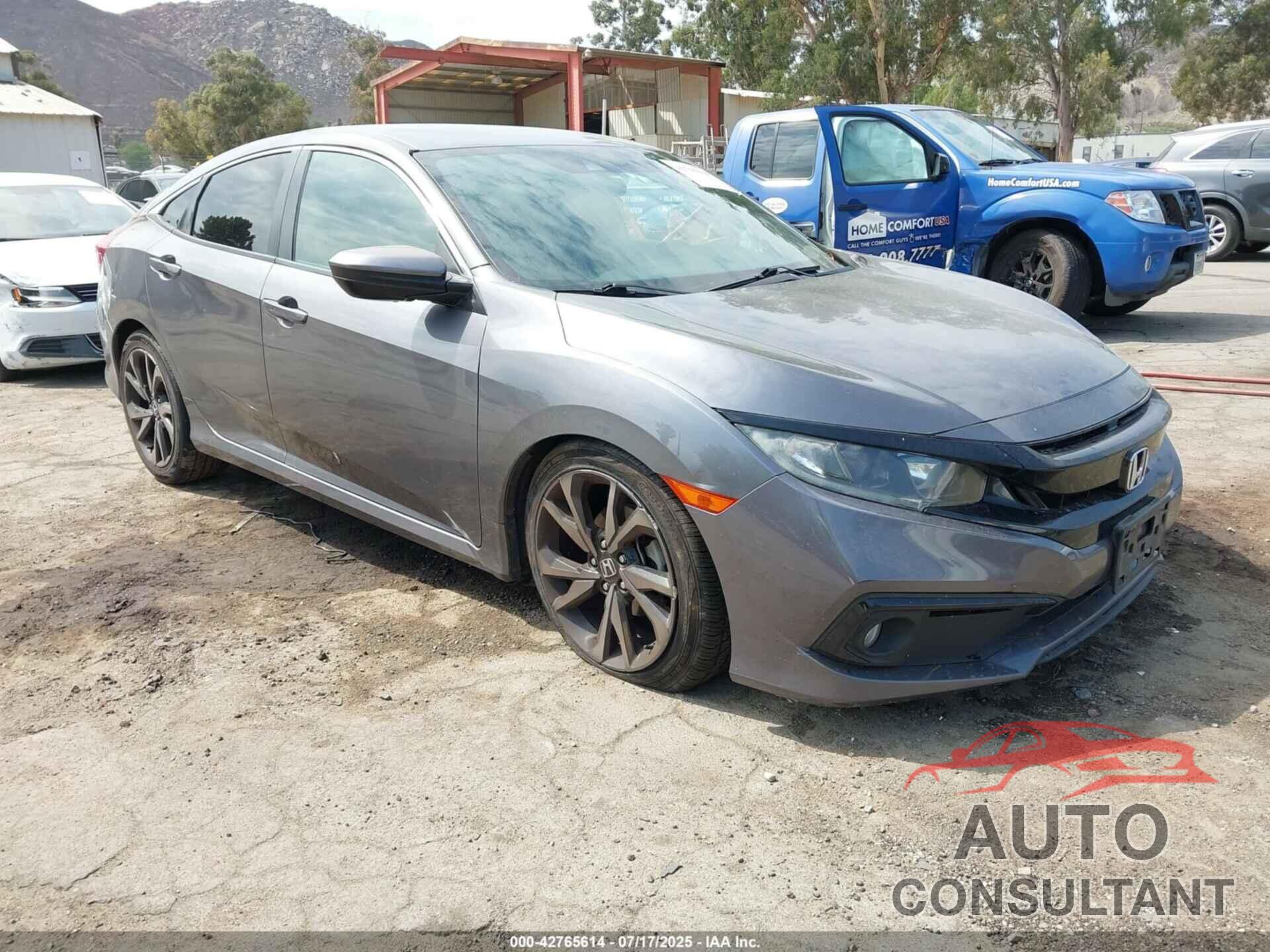 HONDA CIVIC 2019 - 2HGFC2F87KH594449