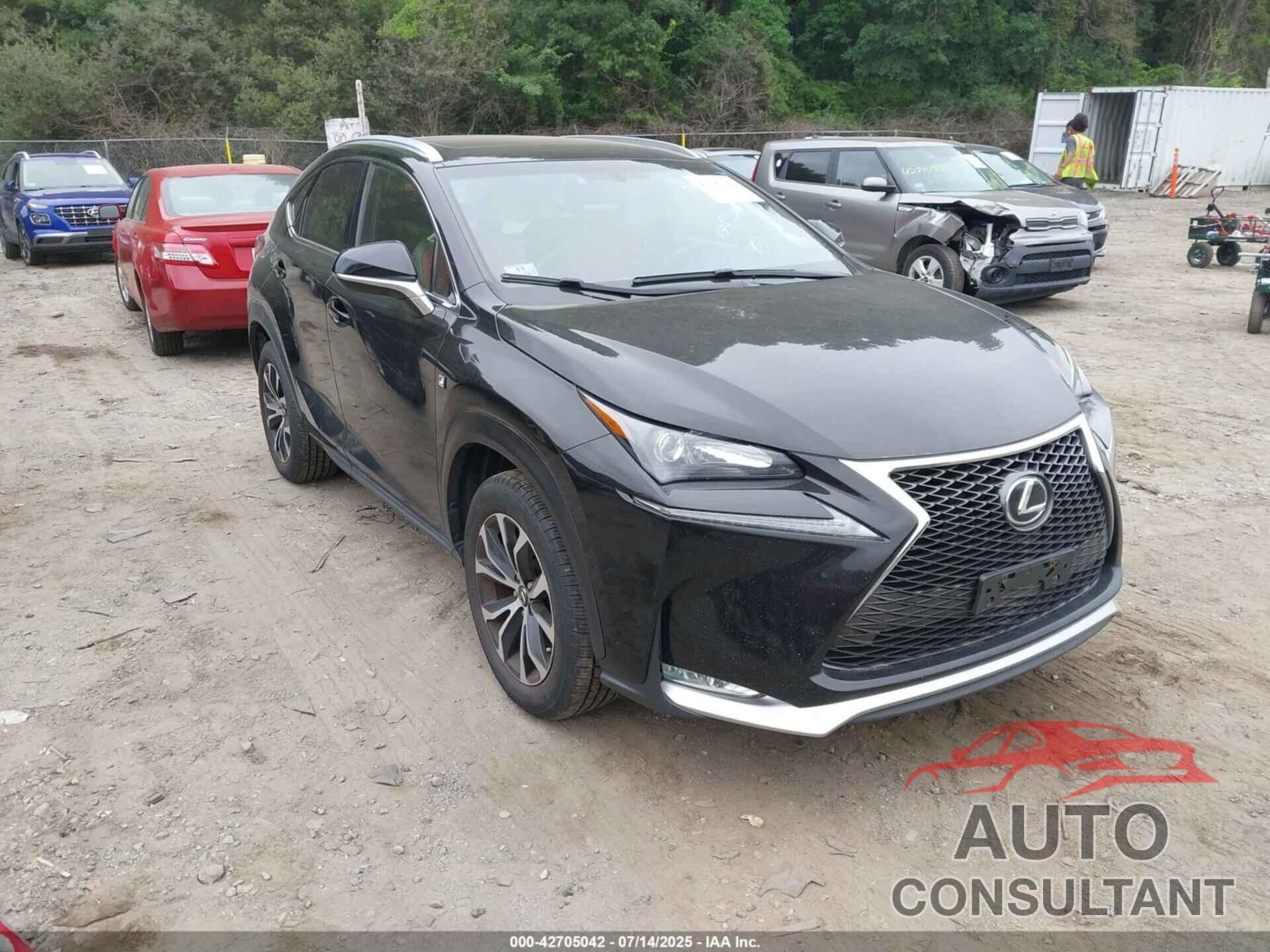 LEXUS NX 200T 2017 - JTJBARBZ7H2147385