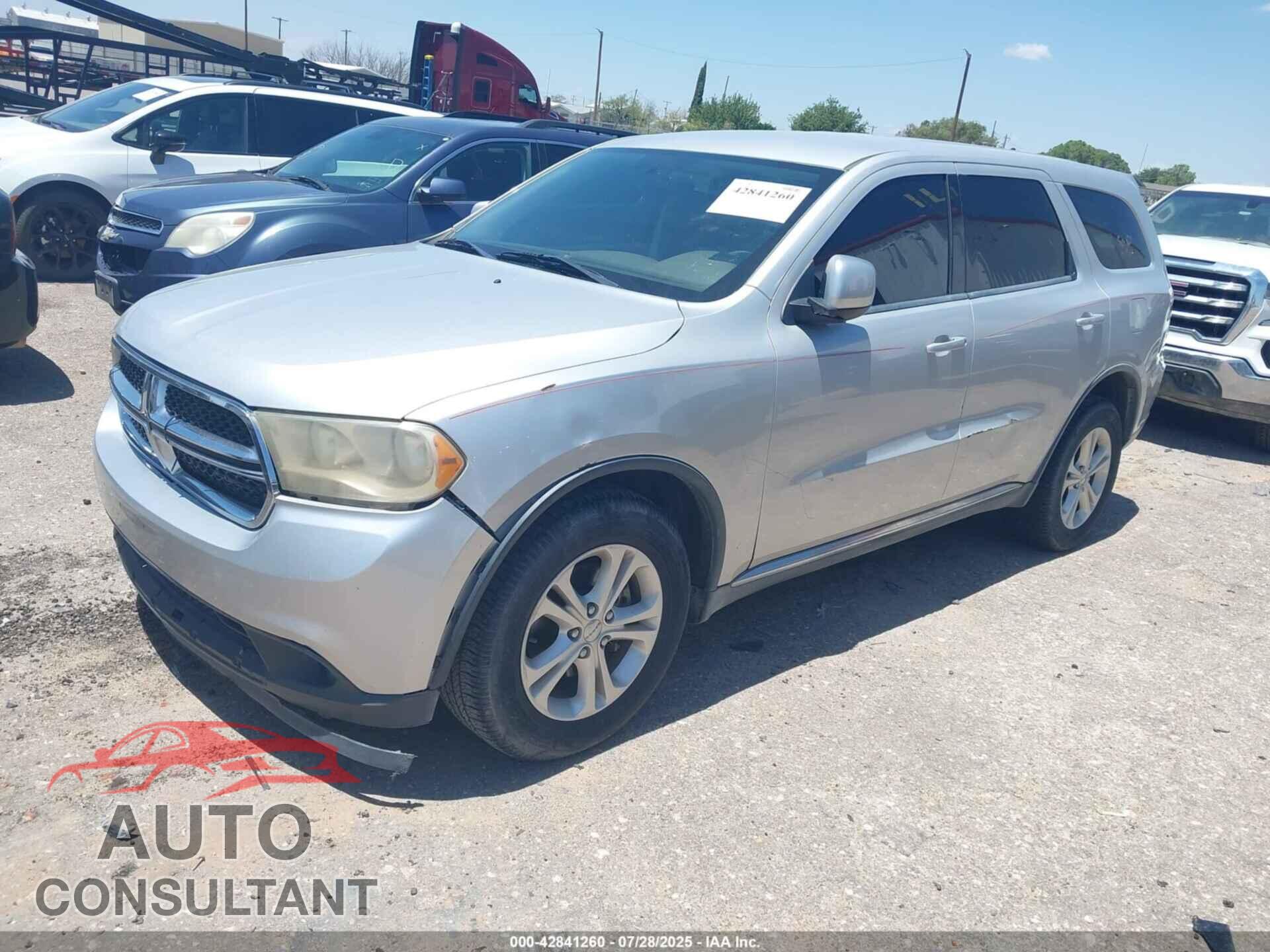 DODGE DURANGO 2012 - 1C4RDHAG0CC138341