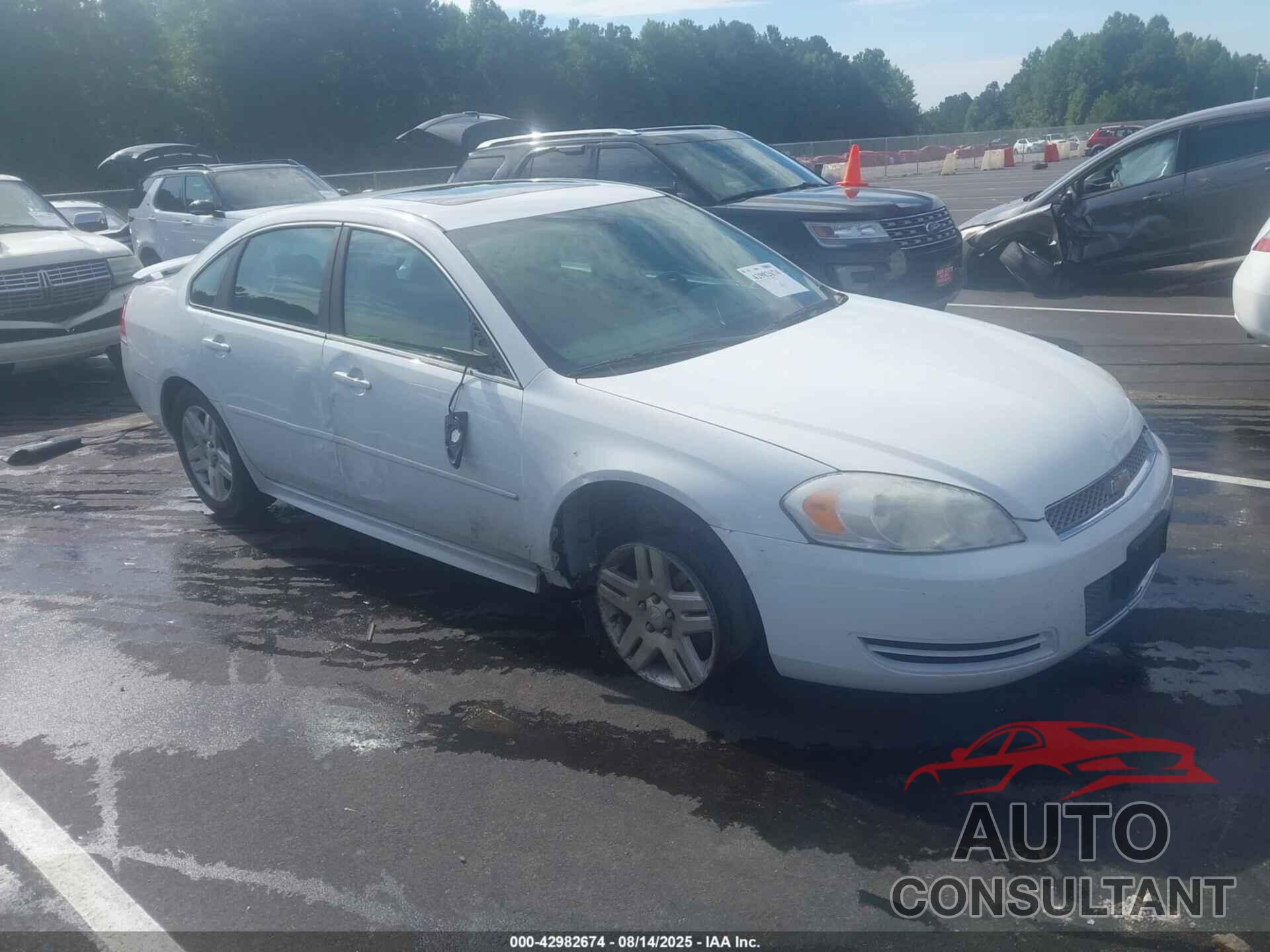 CHEVROLET IMPALA 2013 - 2G1WG5E35D1157774