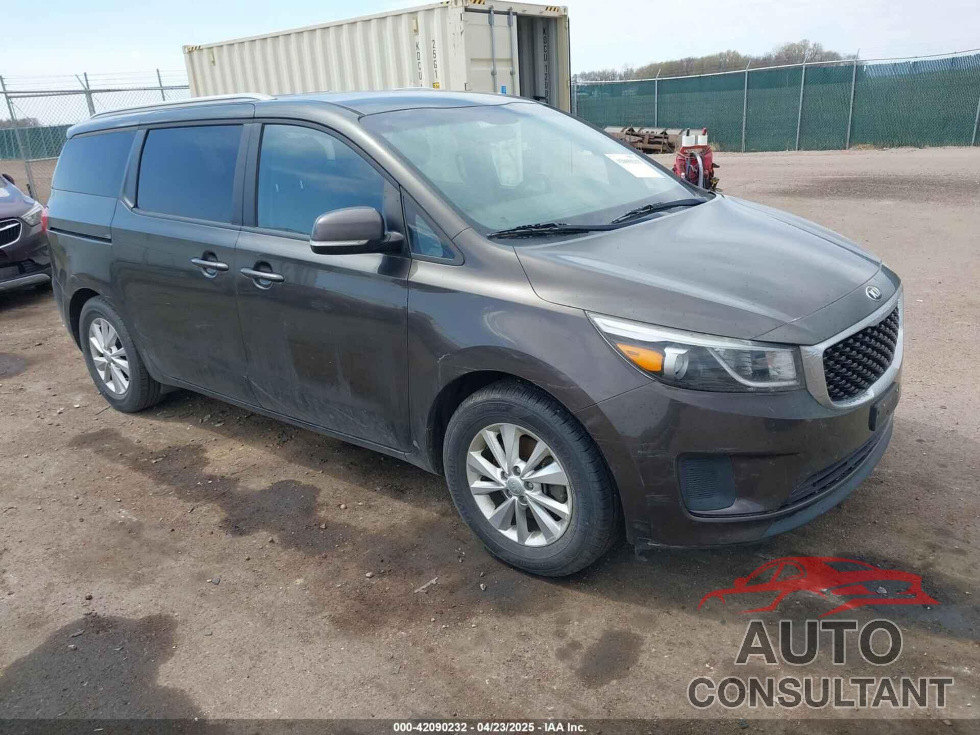 KIA SEDONA 2015 - KNDMB5C13F6072586