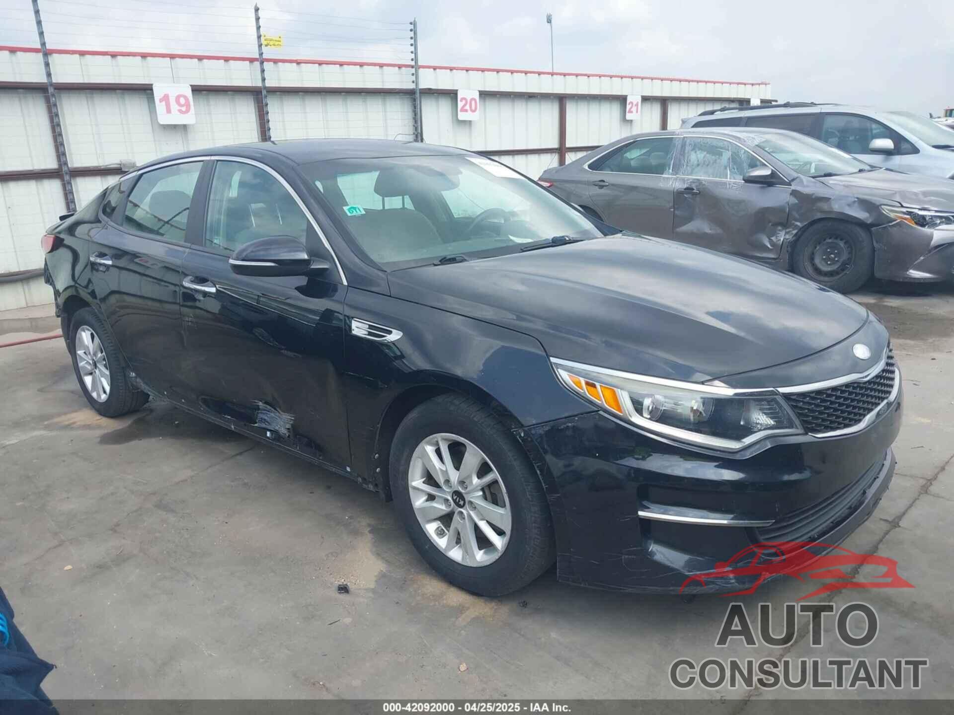 KIA OPTIMA 2016 - 5XXGT4L39GG116308