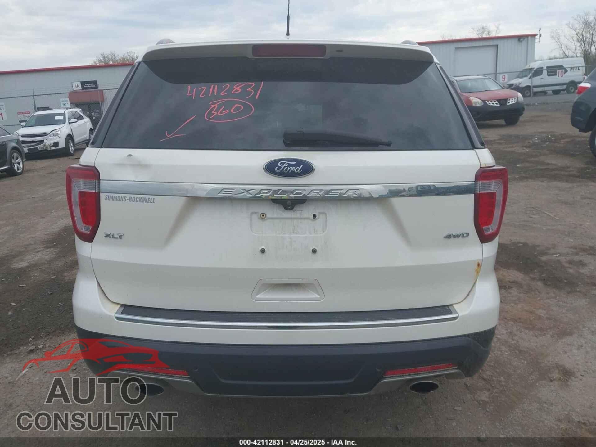 FORD EXPLORER 2018 - 1FM5K8D87JGB60430