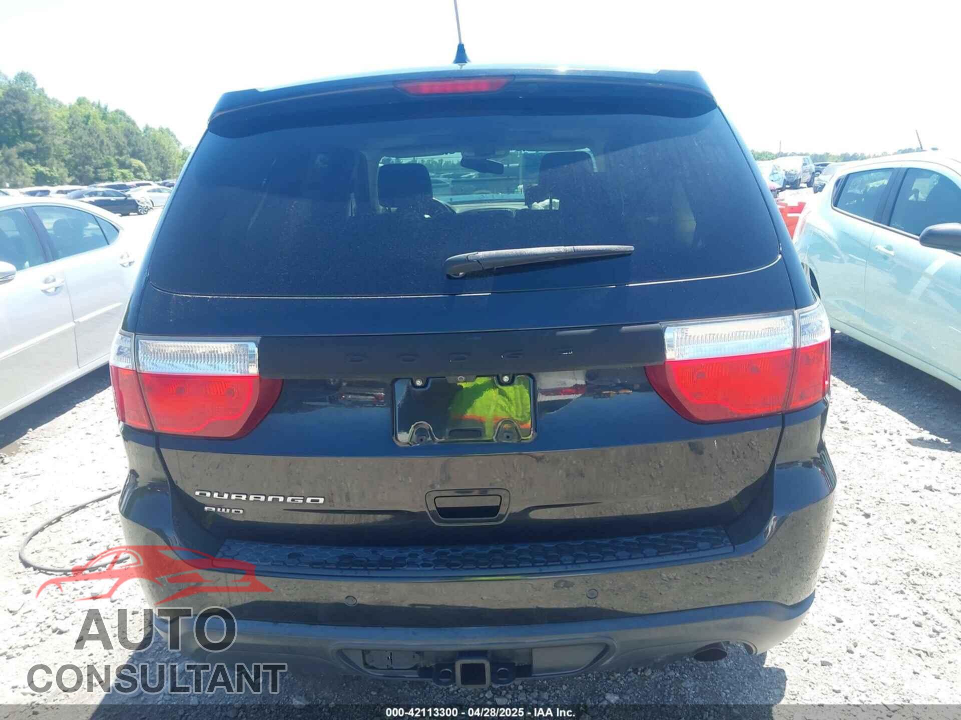 DODGE DURANGO 2013 - 1C4RDJAG8DC617759