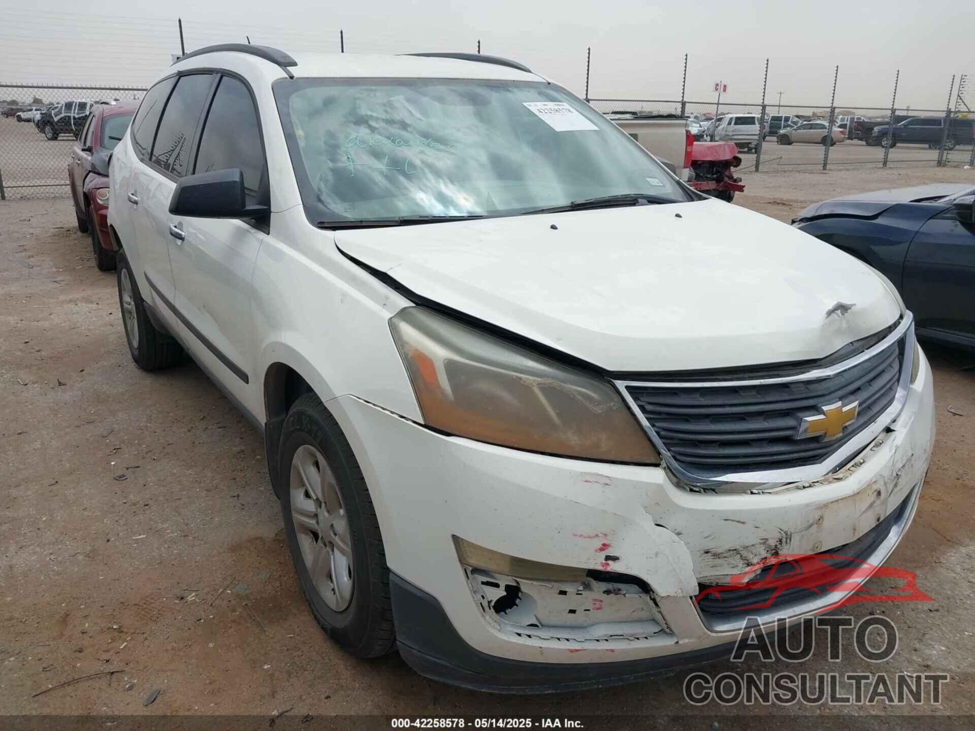 CHEVROLET TRAVERSE 2014 - 1GNKRFED7EJ175111