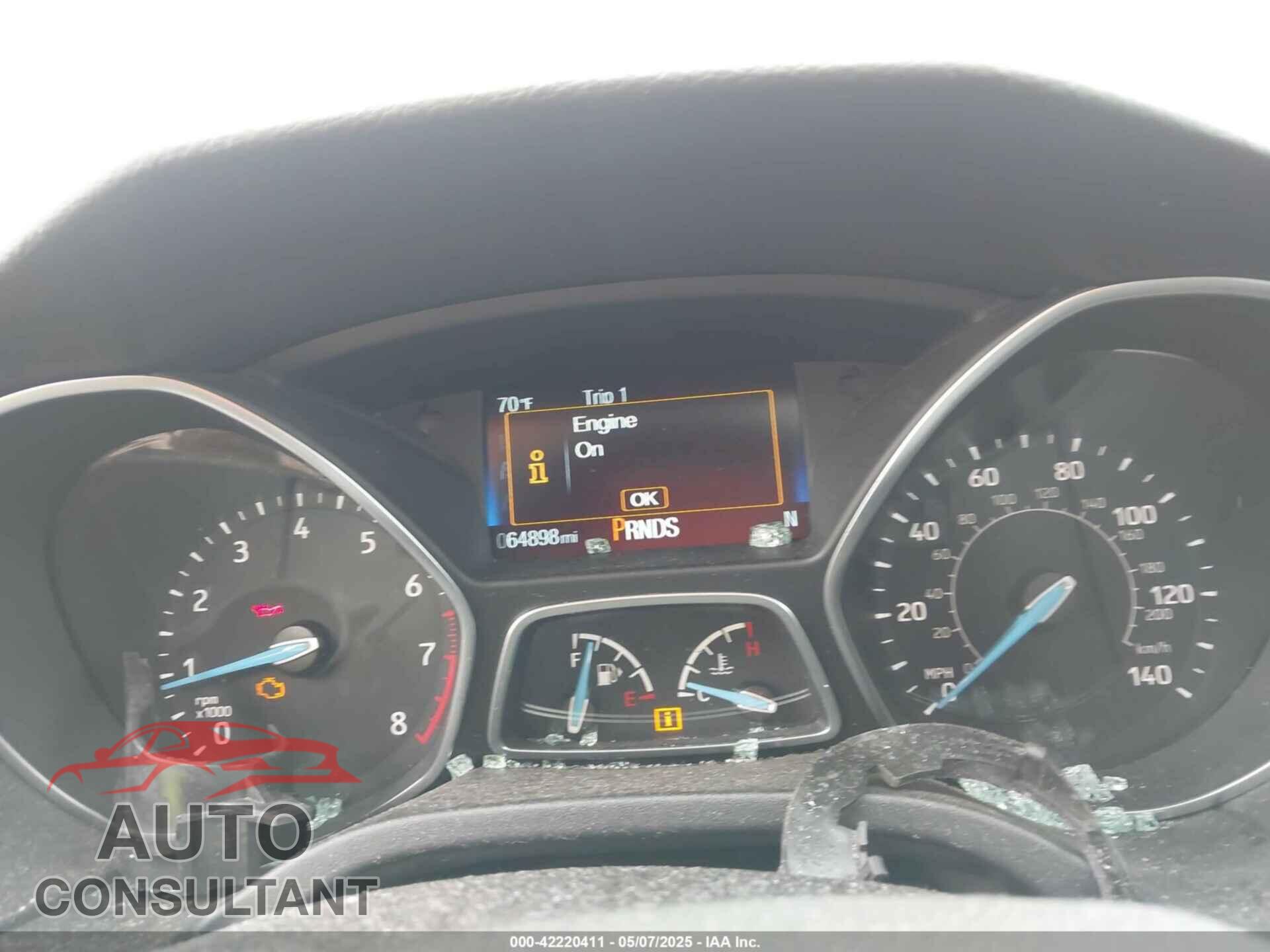 FORD FOCUS 2018 - 1FADP3M20JL265663
