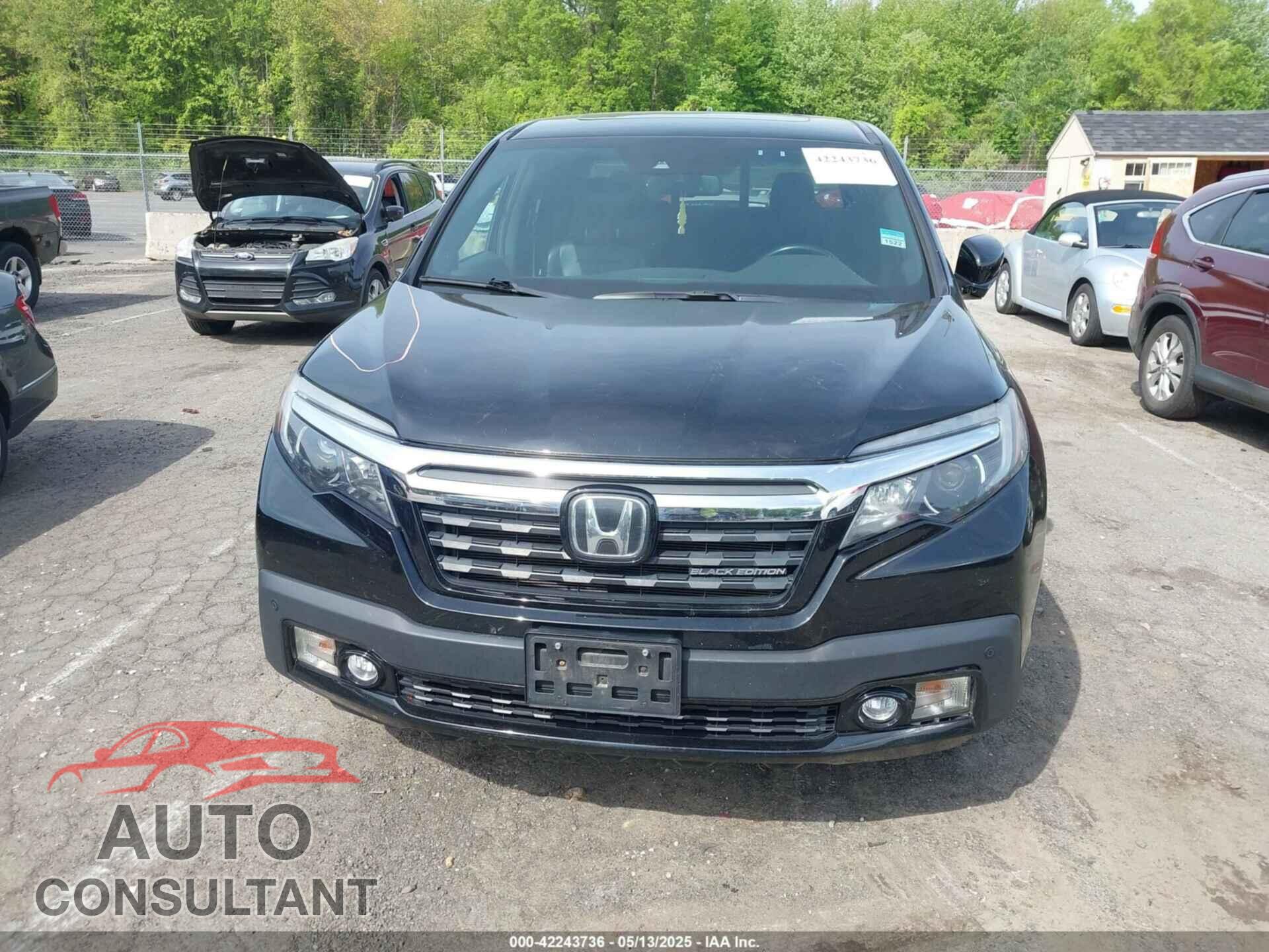 HONDA RIDGELINE 2017 - 5FPYK3F89HB036558