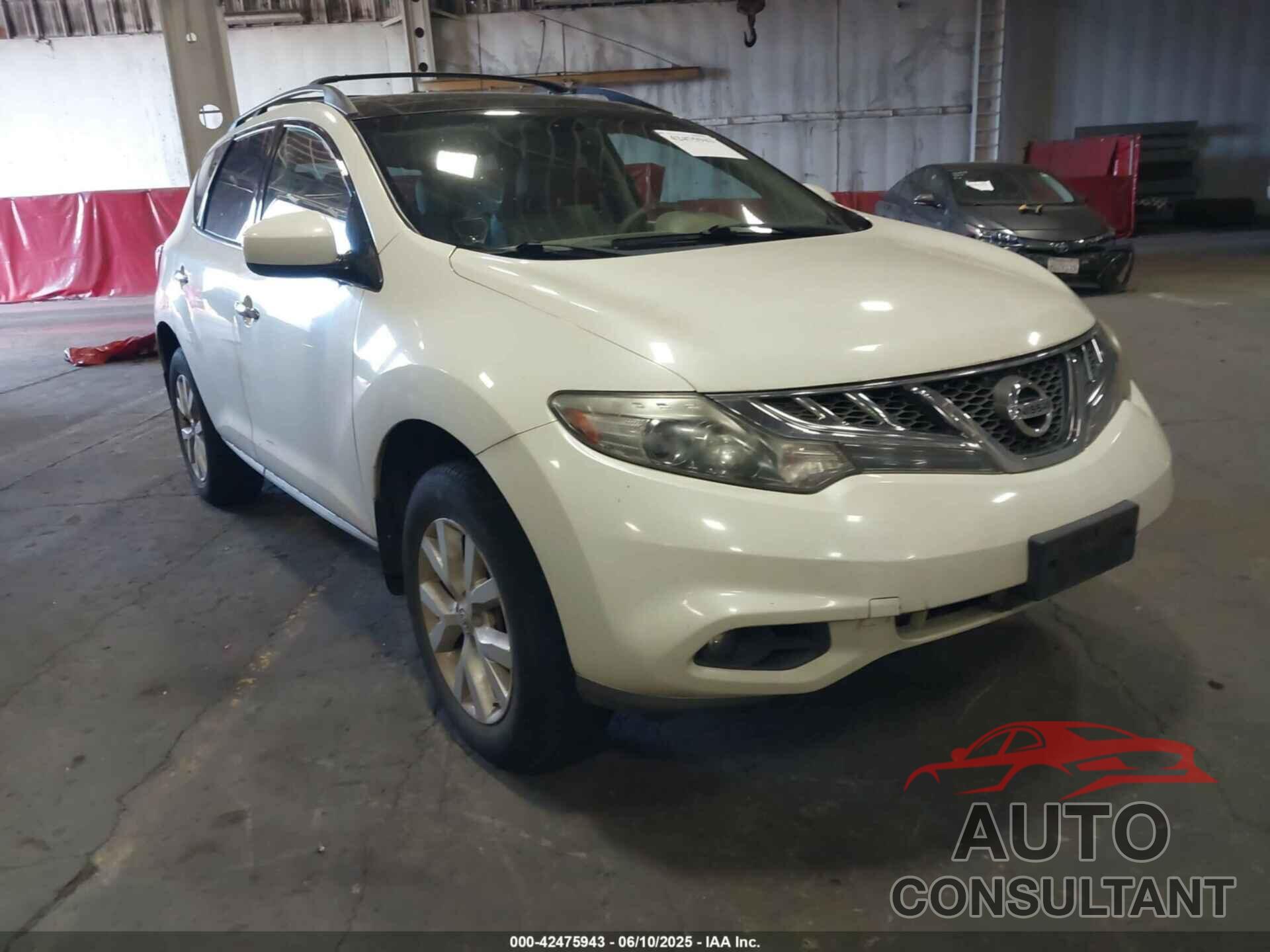 NISSAN MURANO 2011 - JN8AZ1MW4BW166623