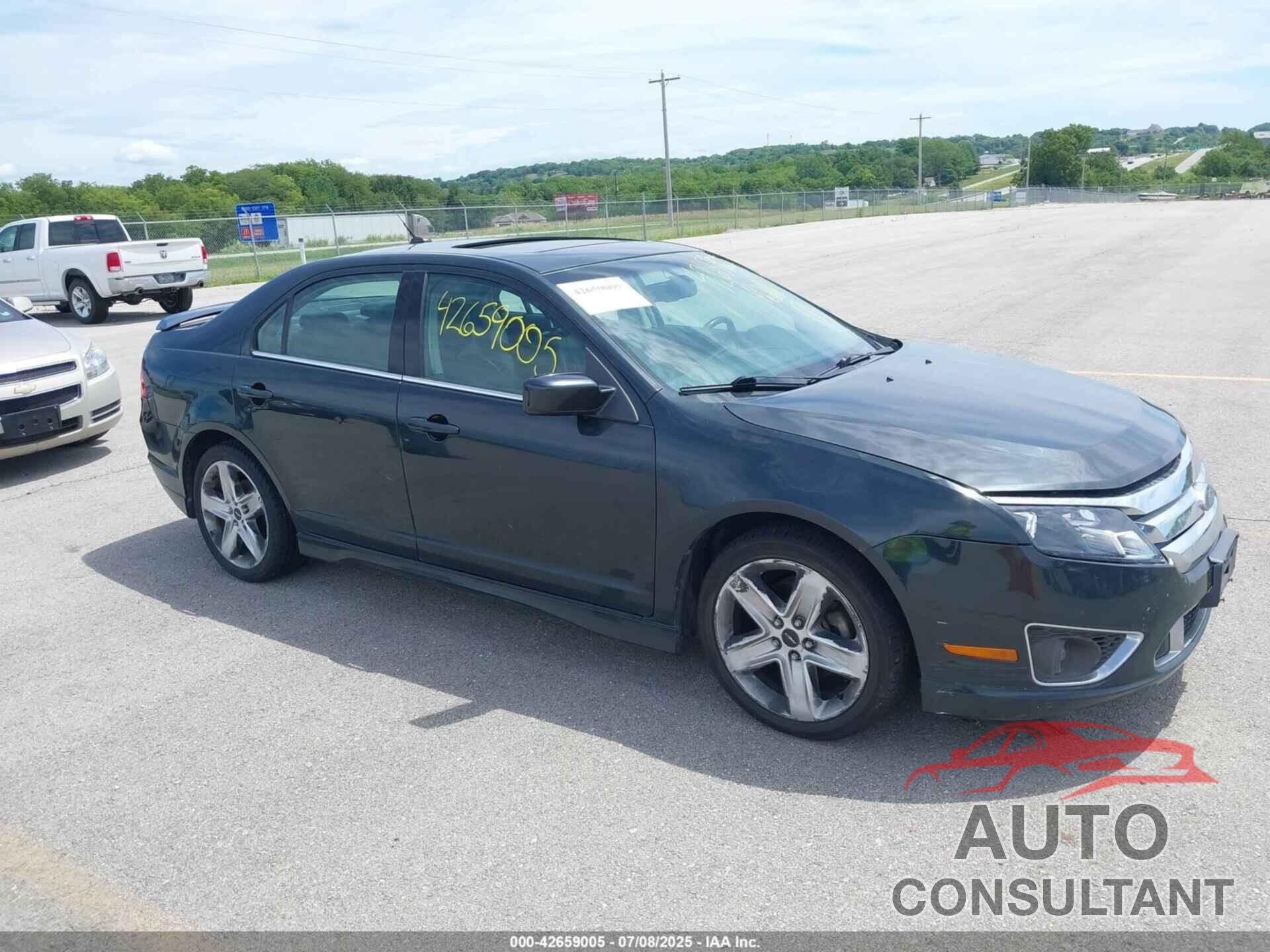 FORD FUSION 2010 - 3FAHP0DC4AR249458