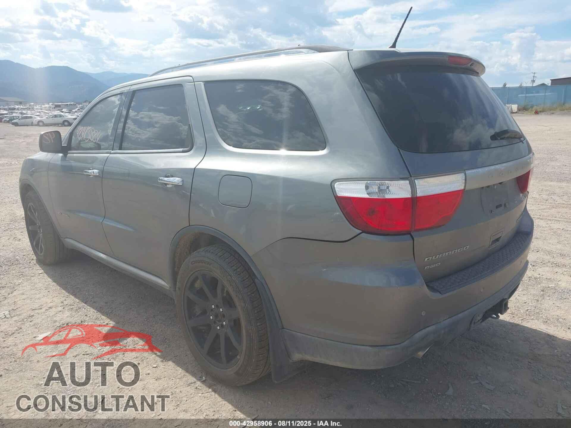 DODGE DURANGO 2011 - 1D4SE5GT4BC604548