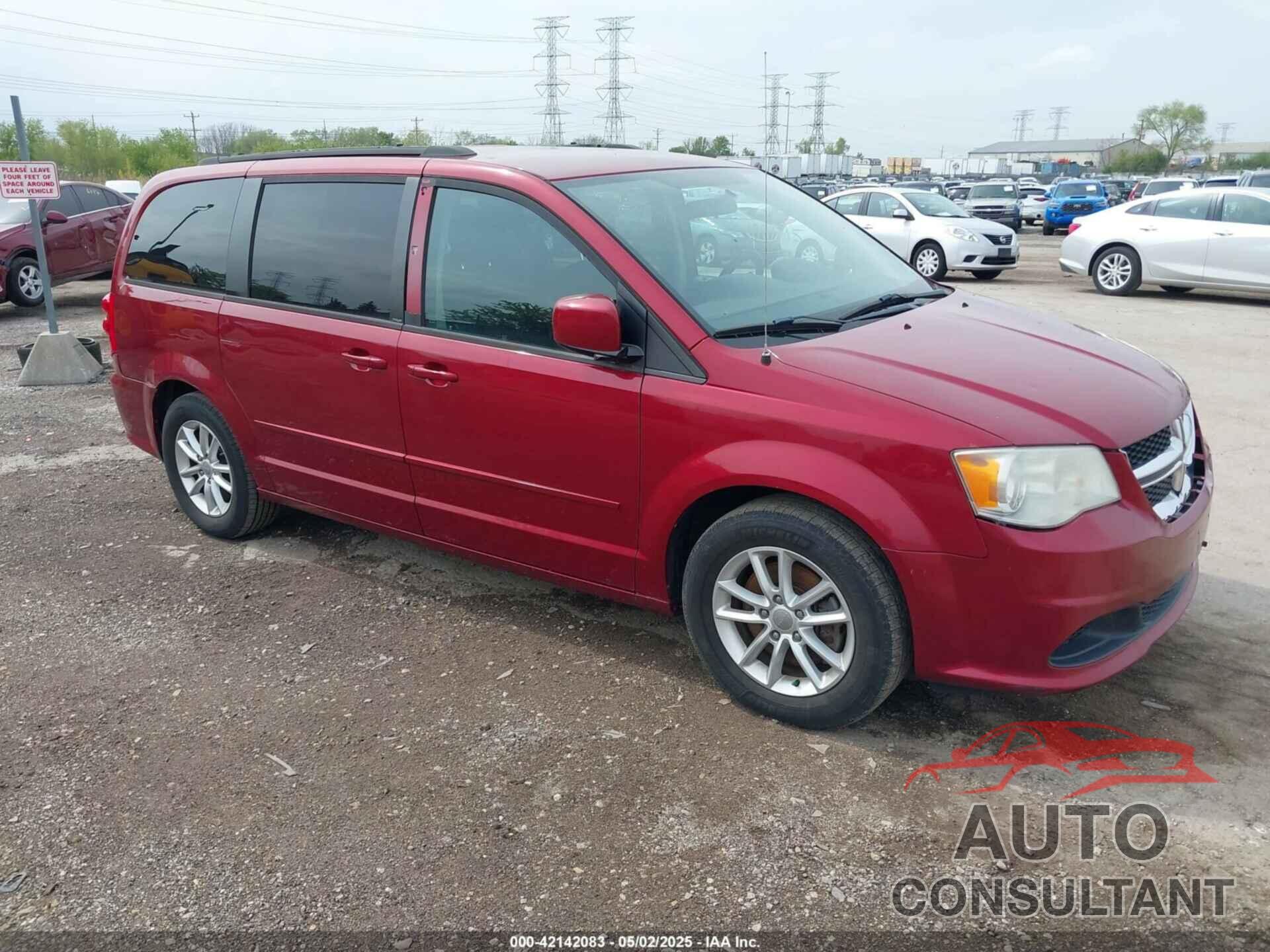 DODGE GRAND CARAVAN 2014 - 2C4RDGCG4ER120877
