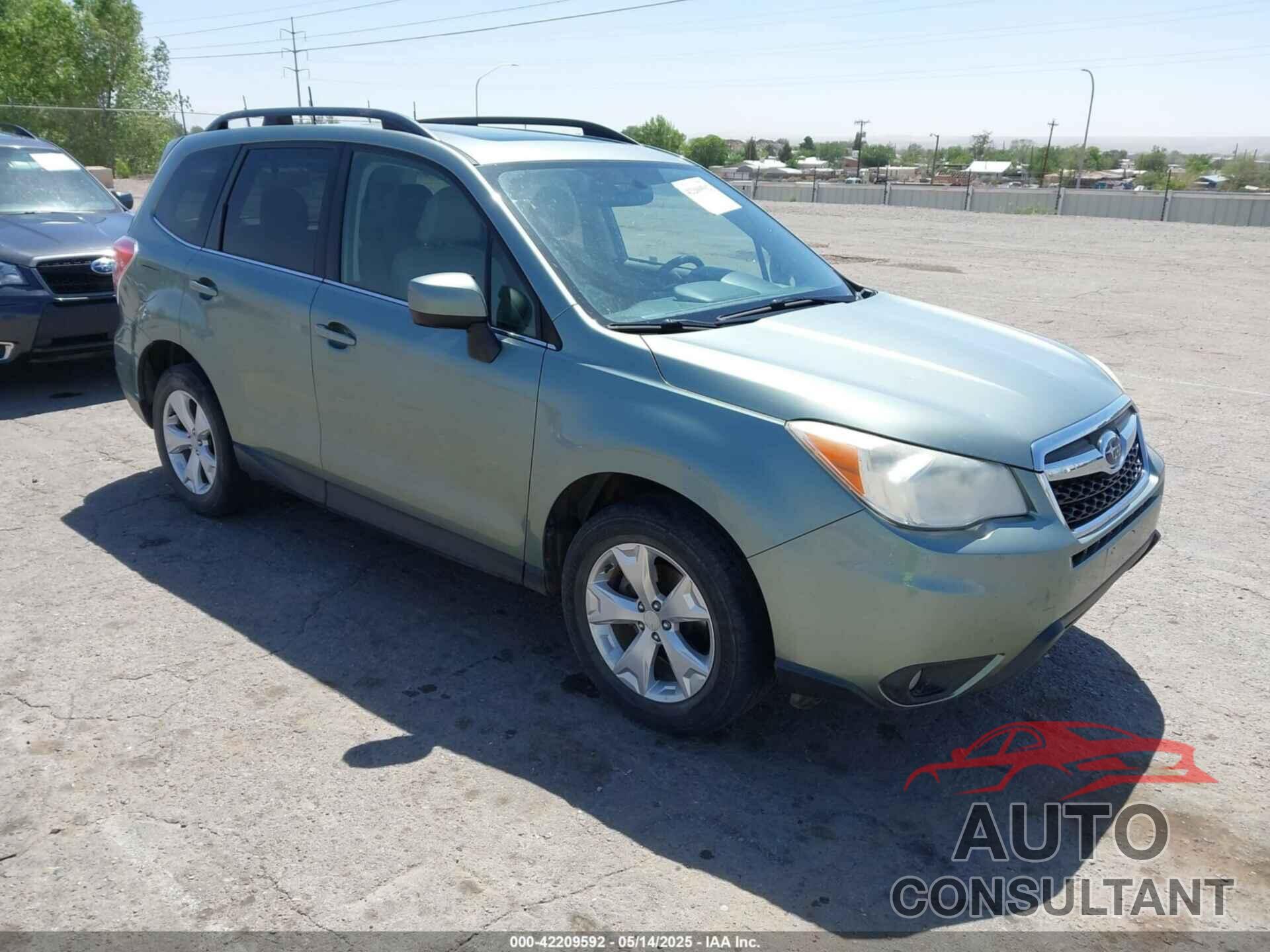 SUBARU FORESTER 2014 - JF2SJAHC0EH528433