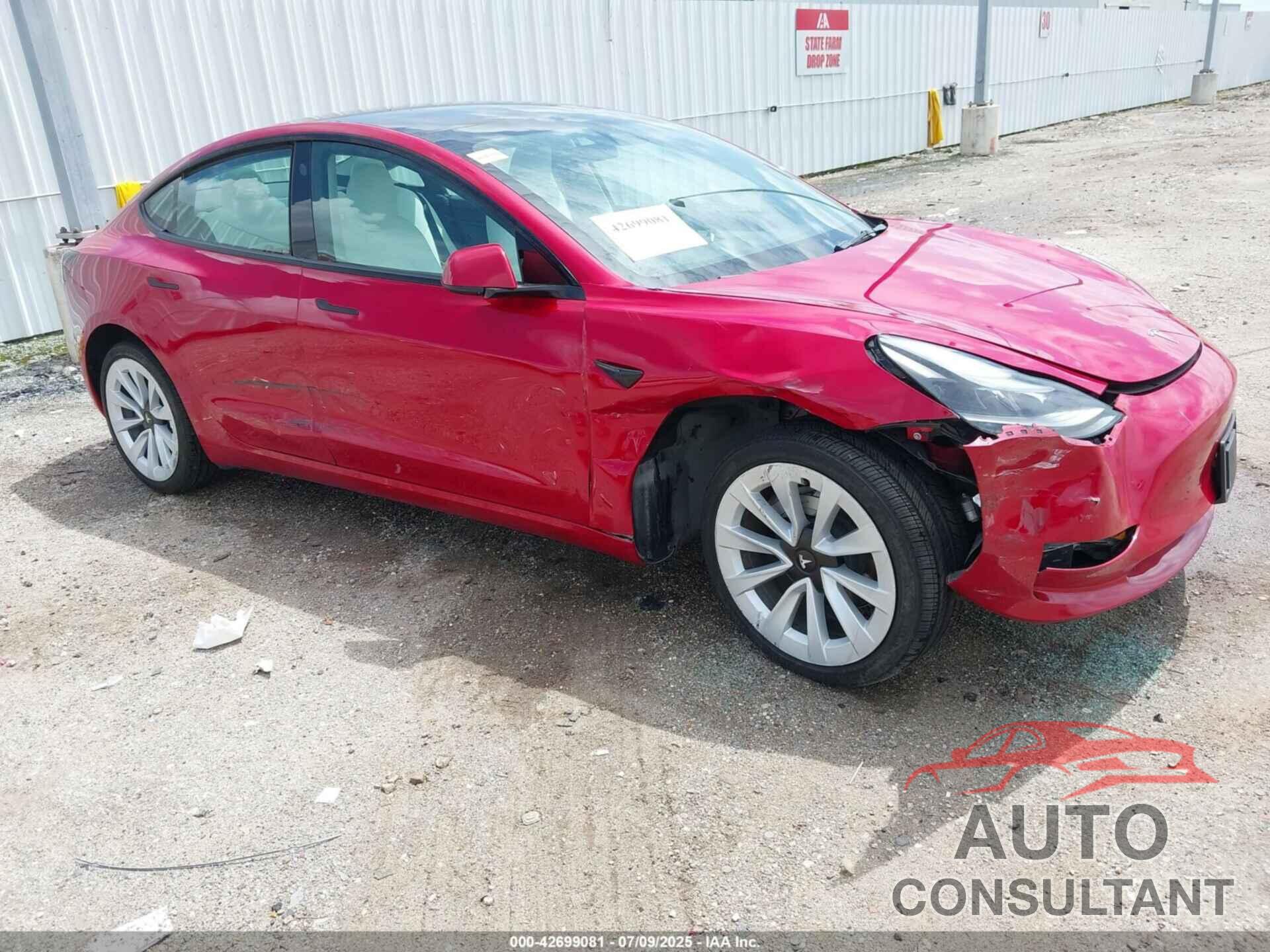 TESLA MODEL 3 2023 - 5YJ3E1EA9PF425380