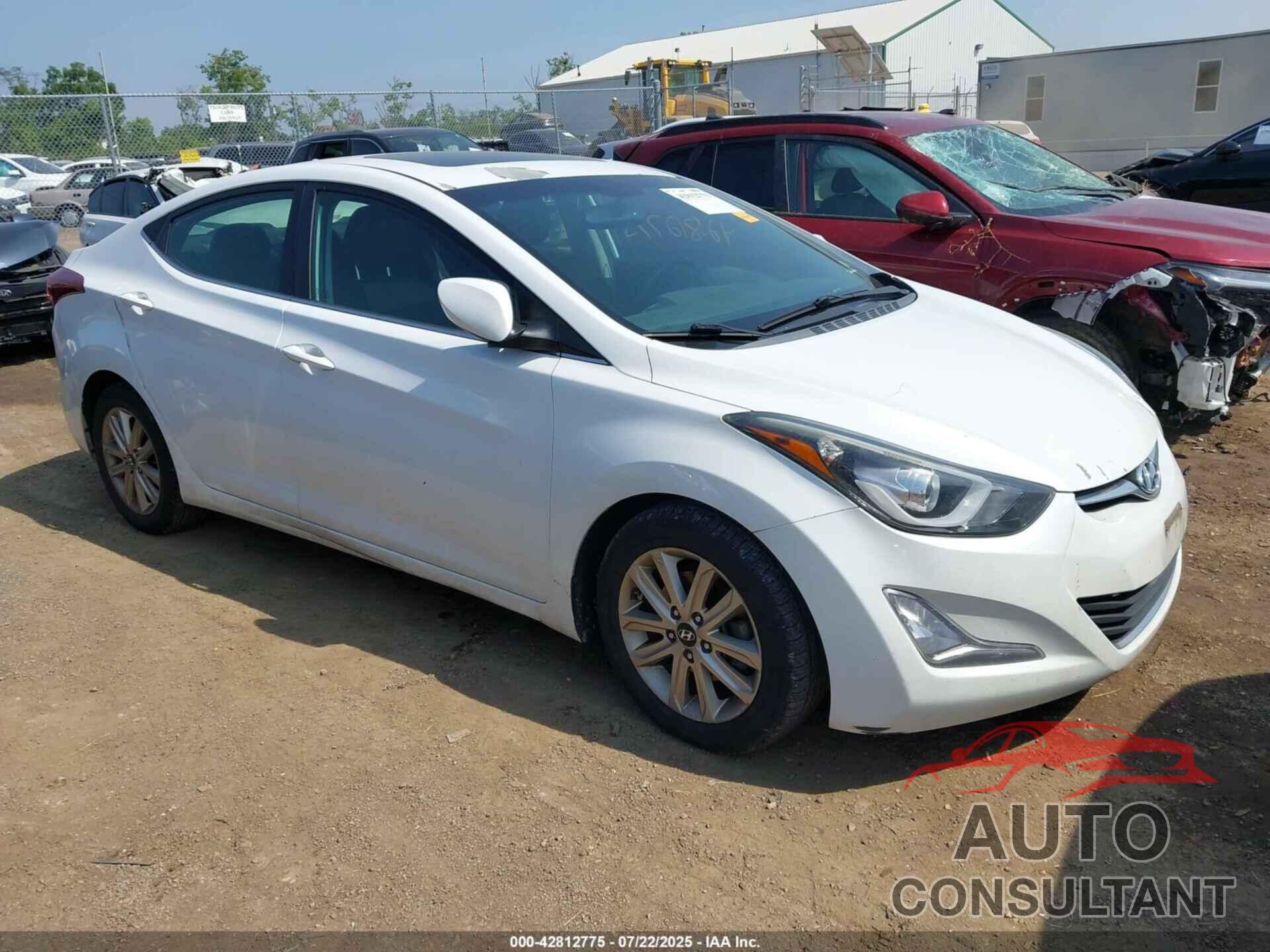 HYUNDAI ELANTRA 2015 - 5NPDH4AEXFH596628