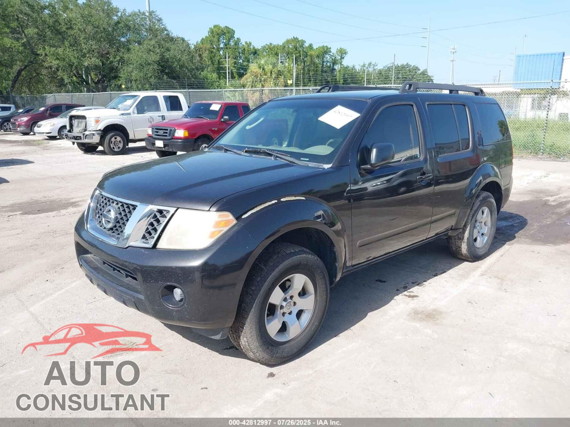NISSAN PATHFINDER 2012 - 5N1AR1NN8CC624938