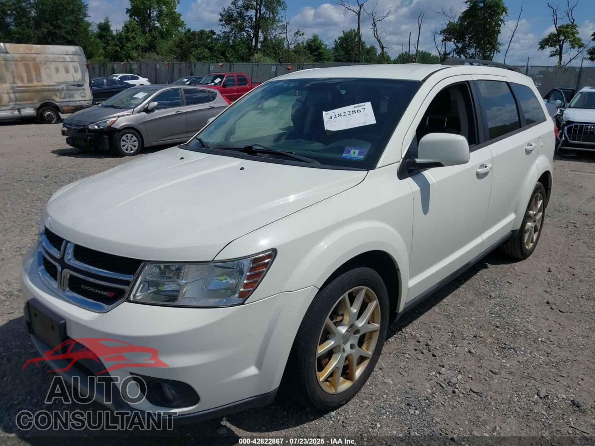 DODGE JOURNEY 2013 - 3C4PDCBB7DT561193