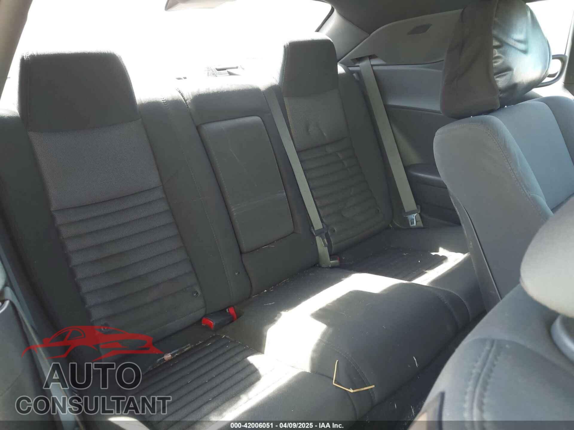 DODGE CHALLENGER 2013 - 2C3CDYAG2DH511453