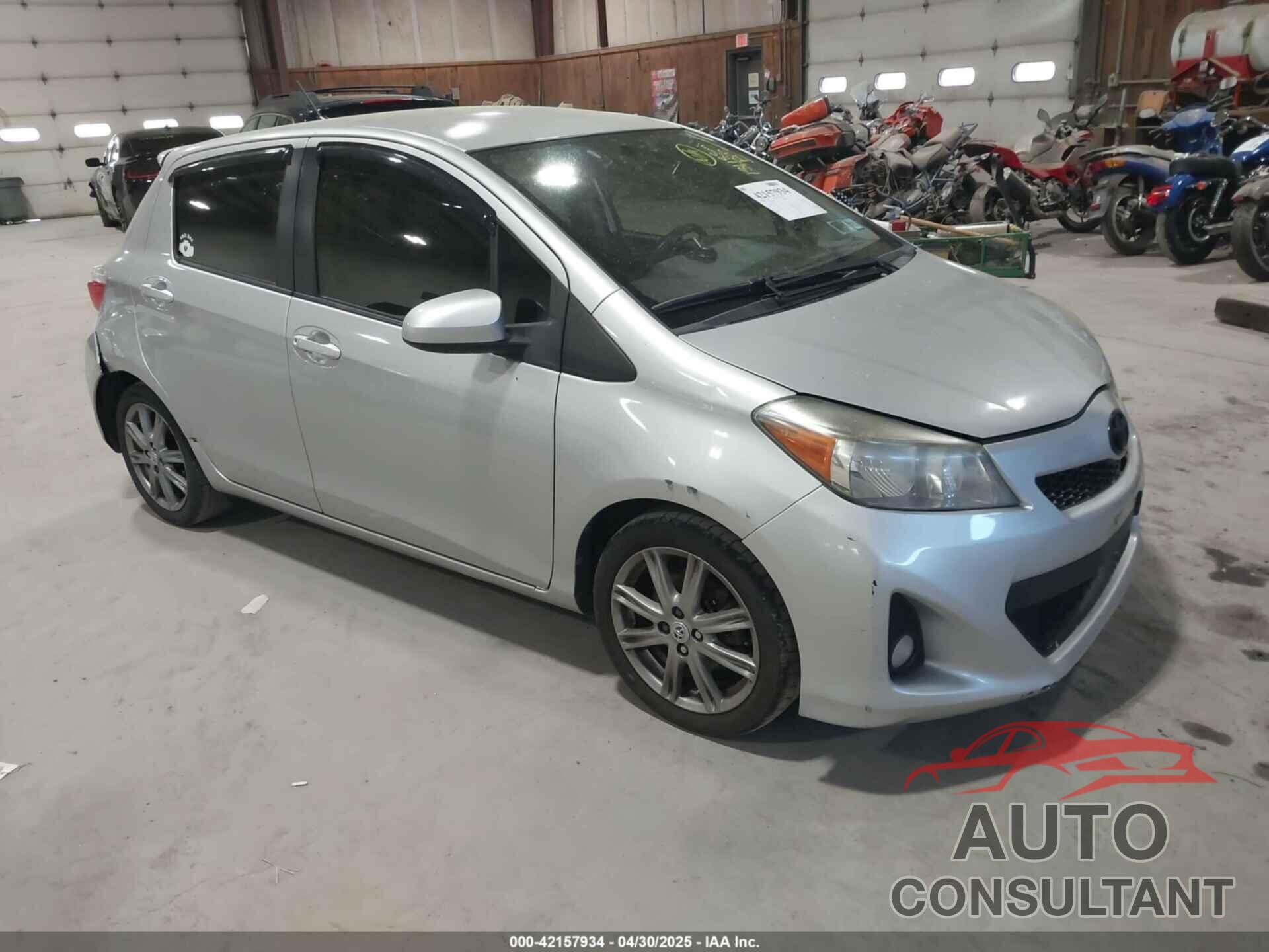 TOYOTA YARIS 2012 - JTDKTUD31CD511550