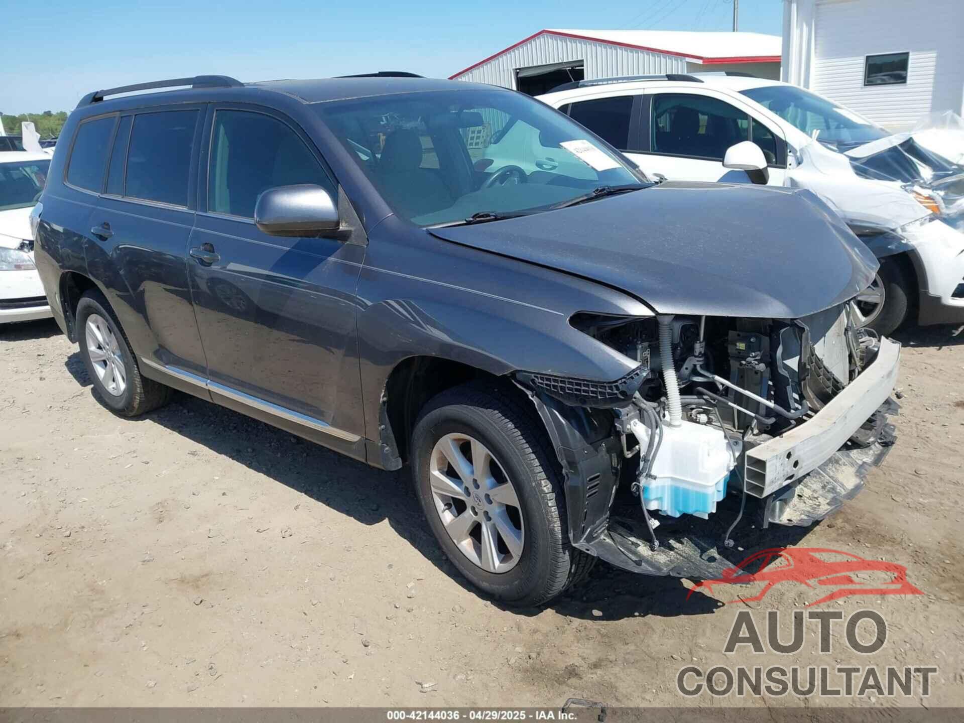 TOYOTA HIGHLANDER 2013 - 5TDZK3EH5DS138587