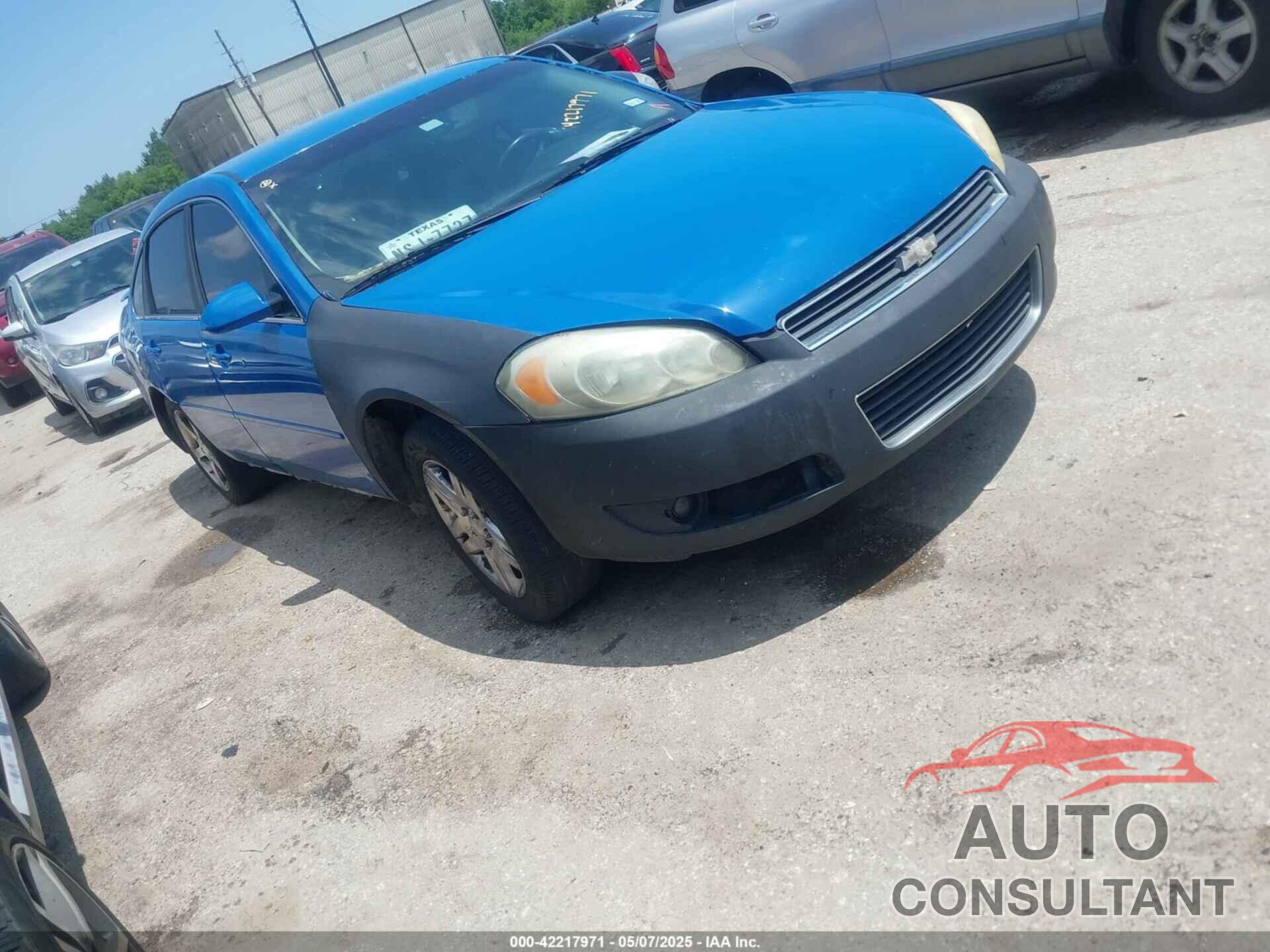 CHEVROLET IMPALA 2011 - 2G1WG5EK9B1221769