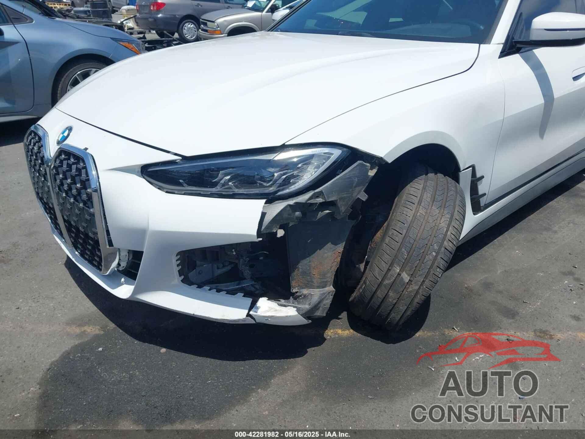 BMW 430I GRAN COUPE 2022 - WBA63AV03NFM76468