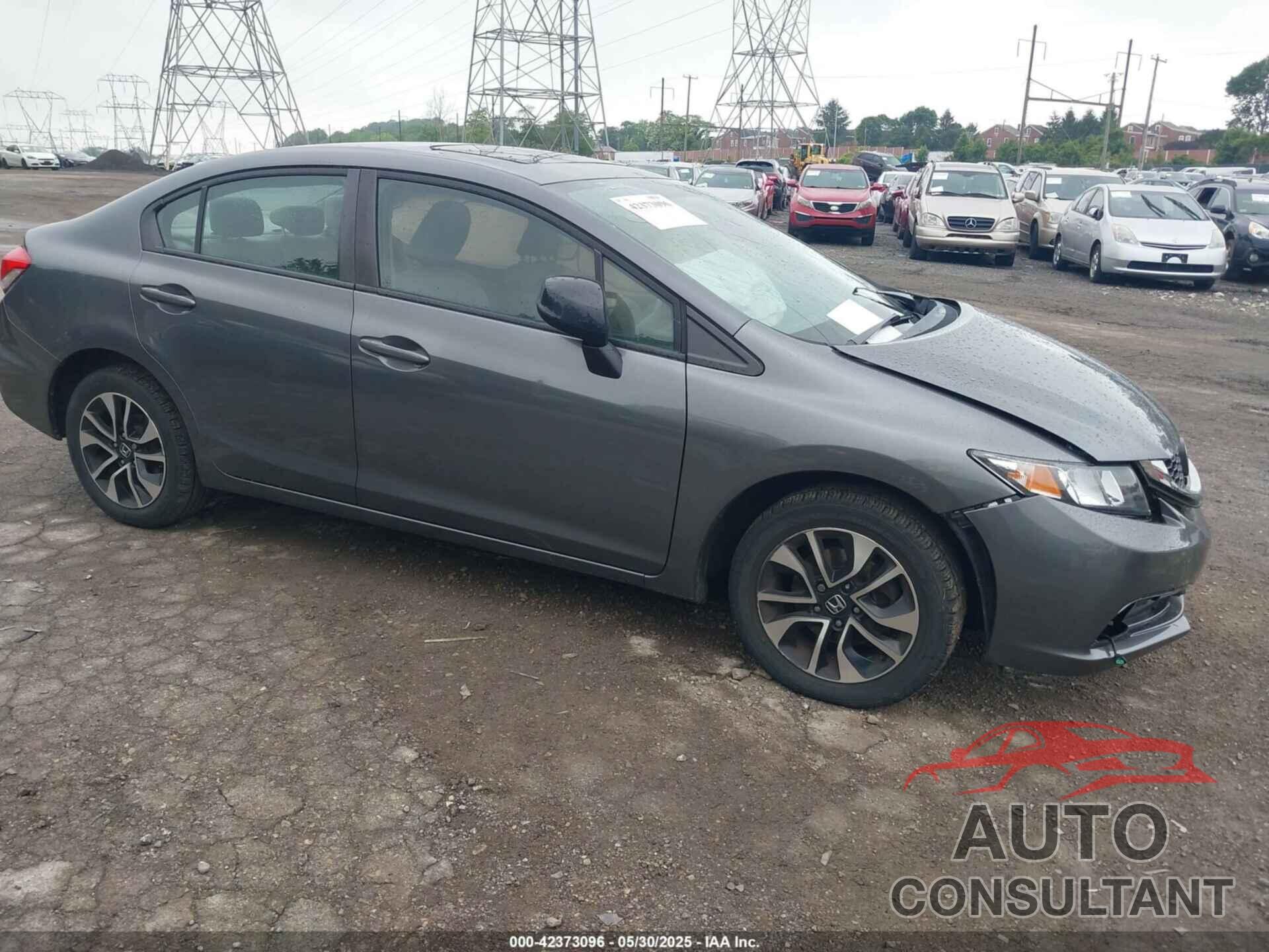 HONDA CIVIC 2013 - 19XFB2F99DE253739