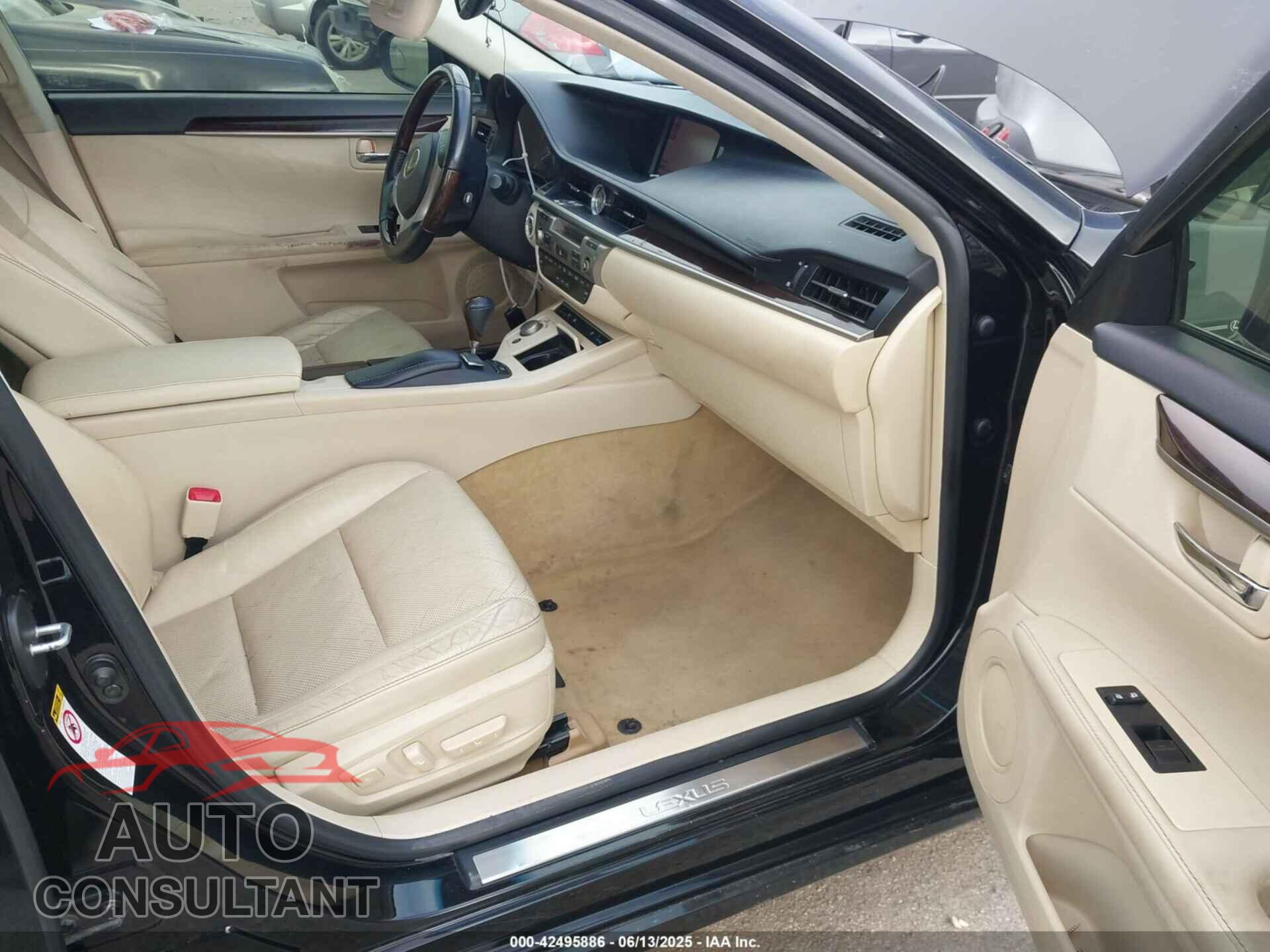 LEXUS ES 350 2013 - JTHBK1GG1D2018687