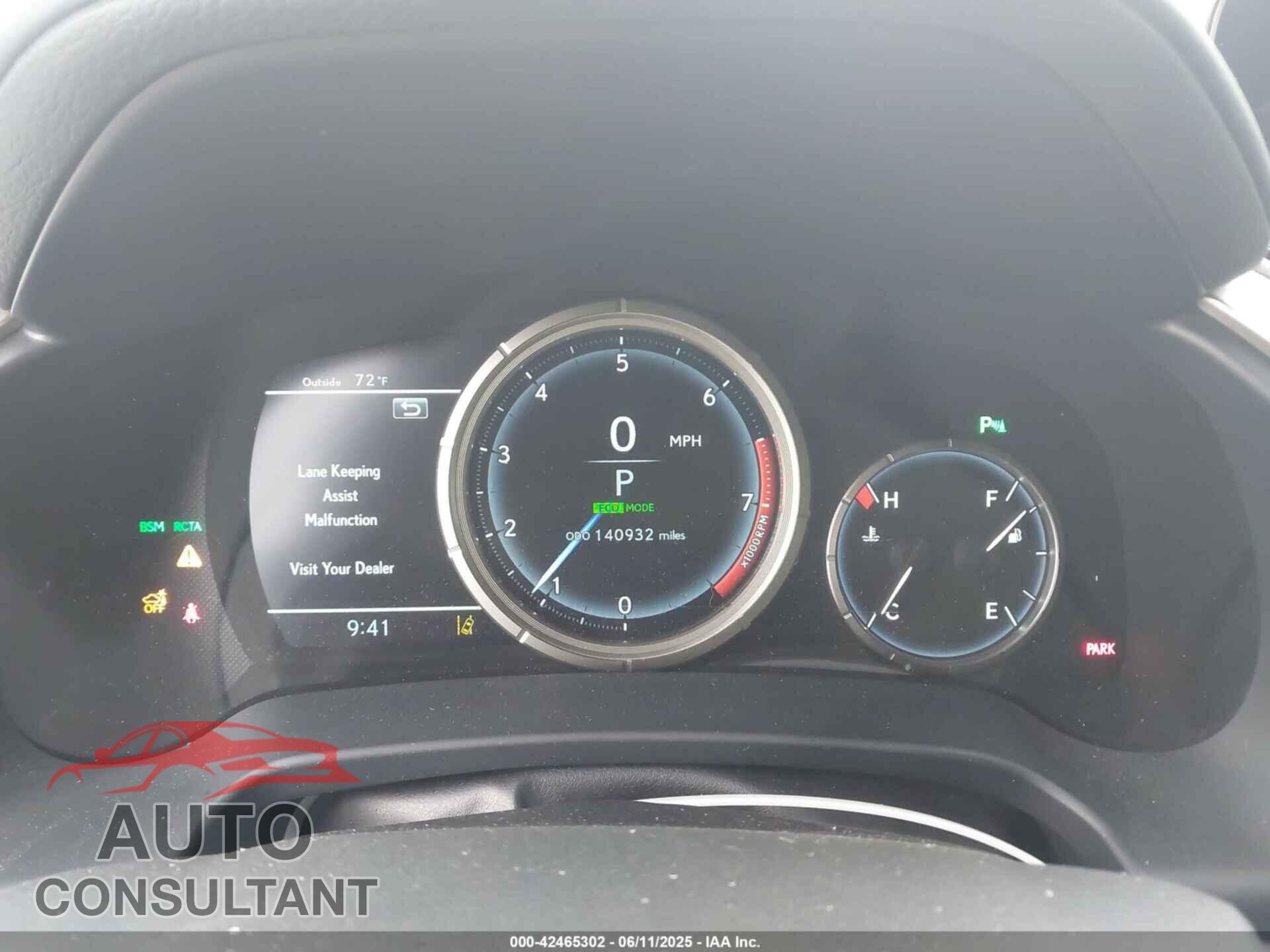 LEXUS RX 350 2017 - 2T2ZZMCA2HC041848