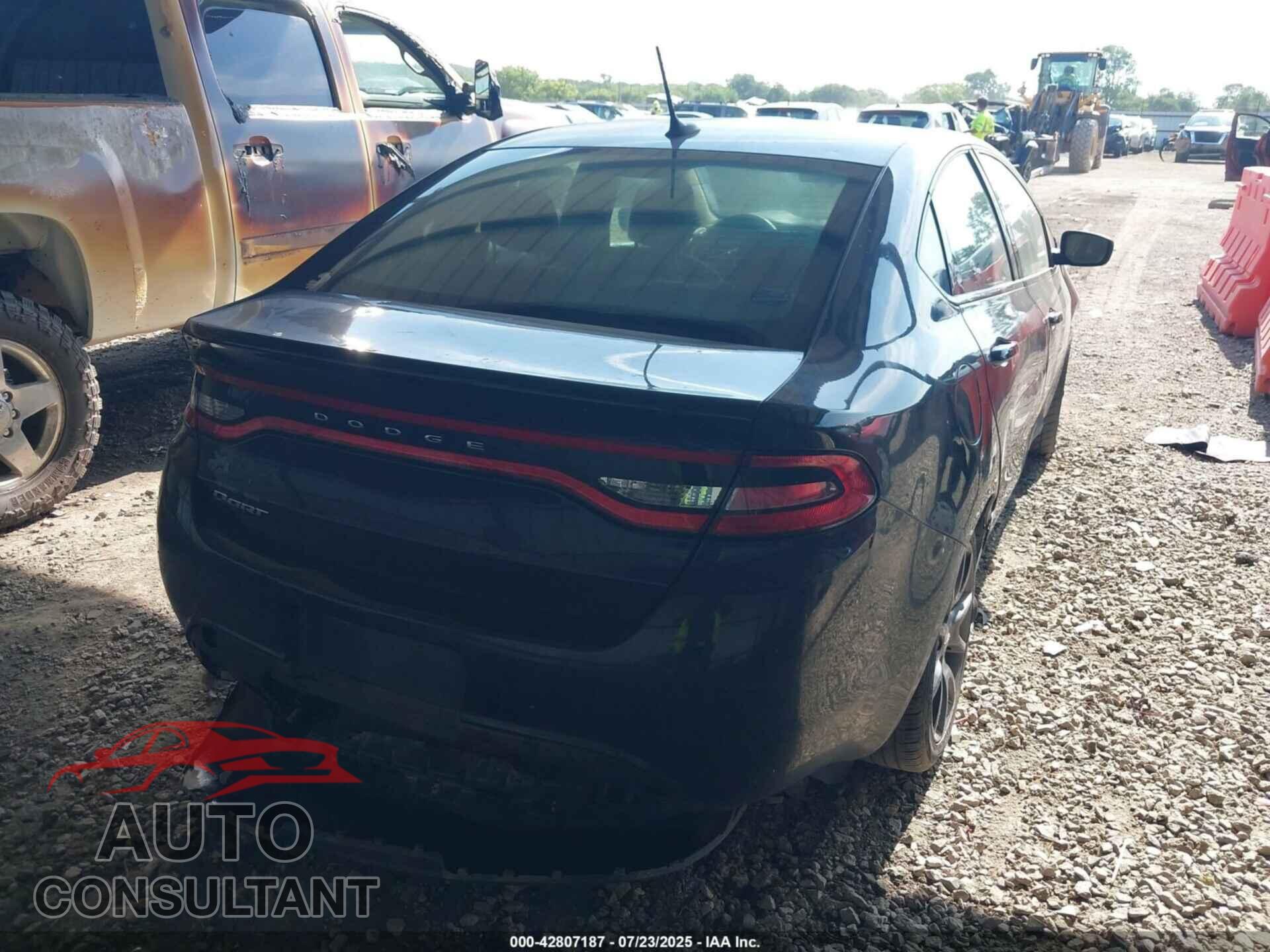 DODGE DART 2016 - 1C3CDFAA9GD728144