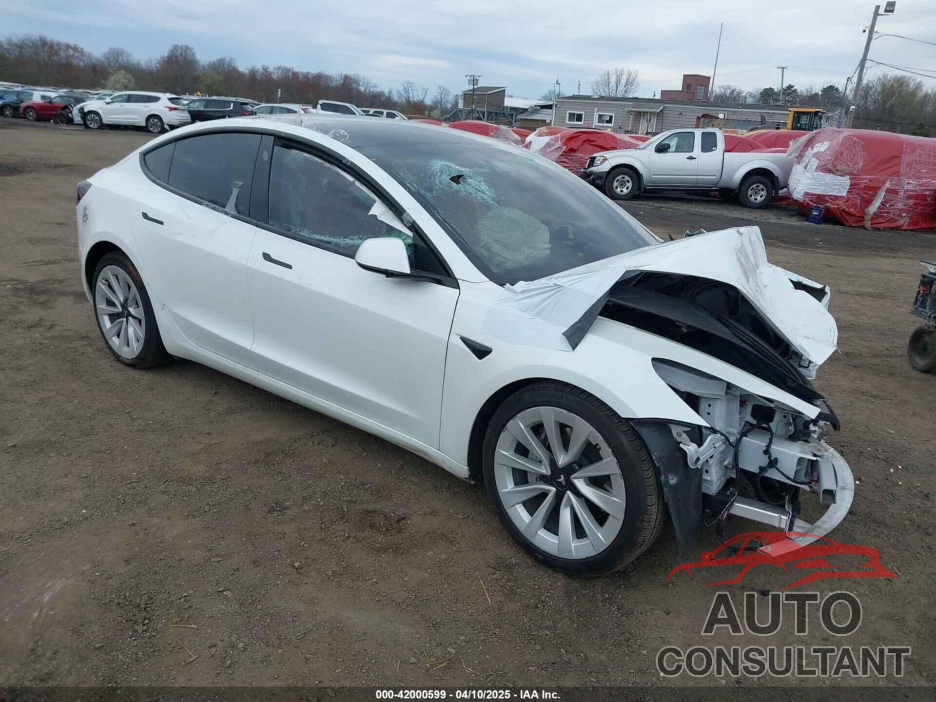 TESLA MODEL 3 2022 - 5YJ3E1EB2NF269947