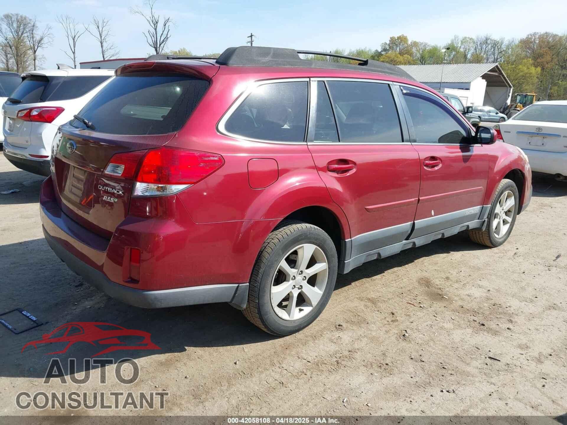 SUBARU OUTBACK 2013 - 4S4BRBCC7D3229064